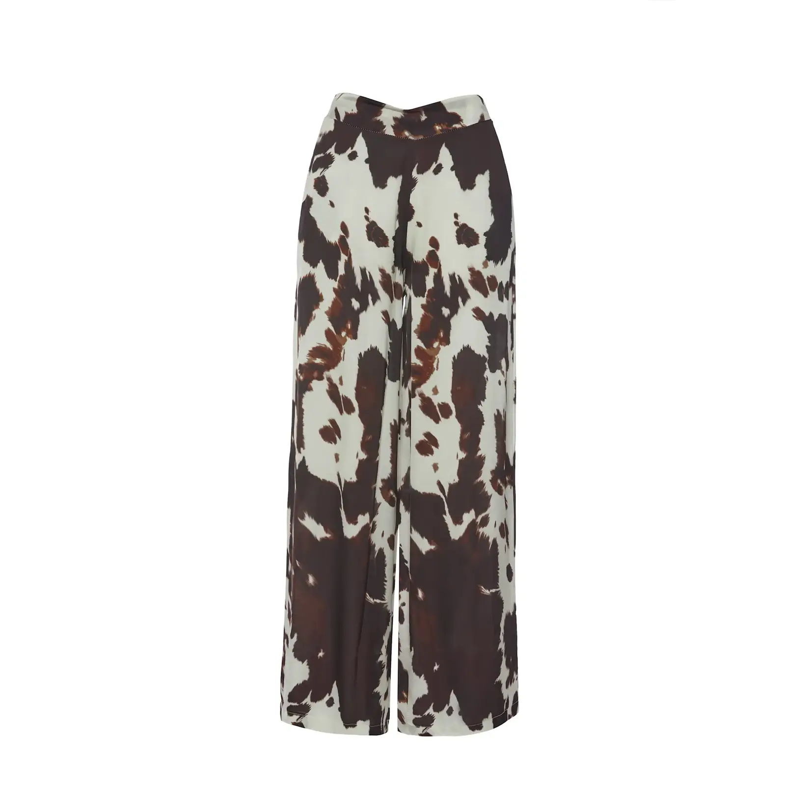 BSB BSB - Broek met Print - Chocolade