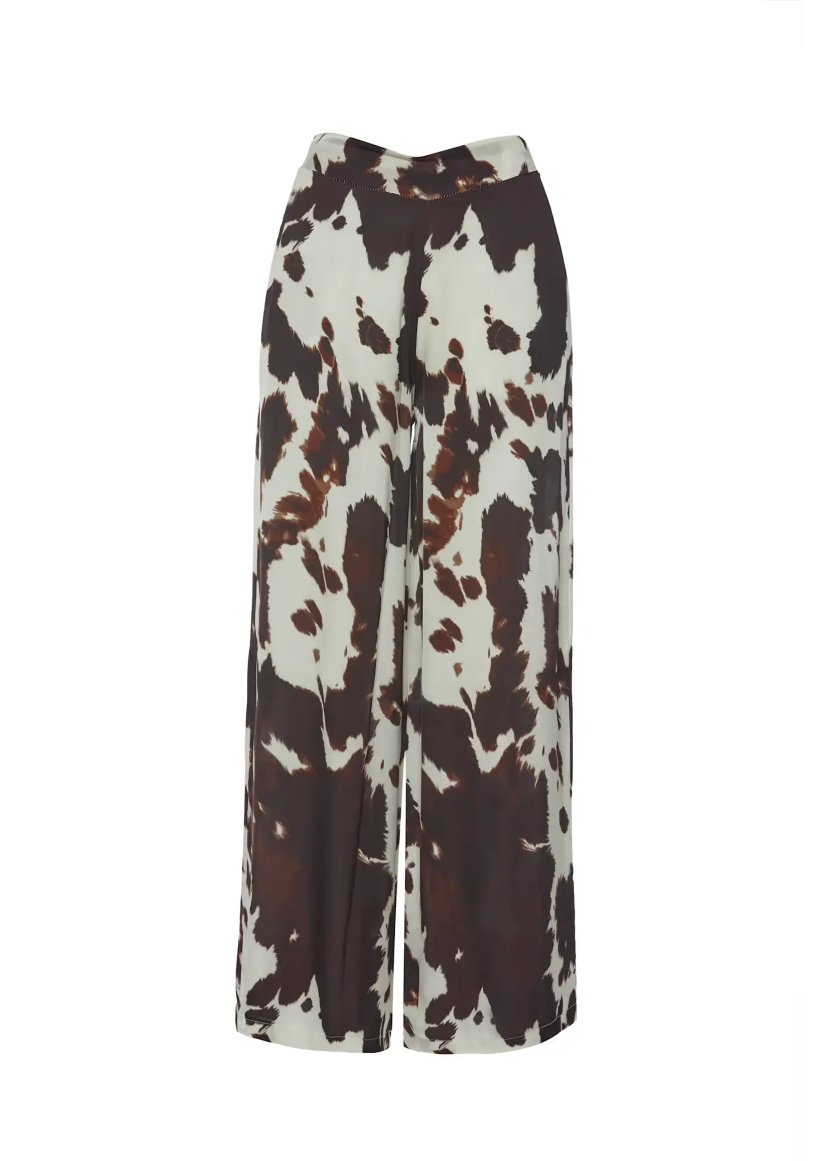 BSB BSB - Broek met Print - Chocolade