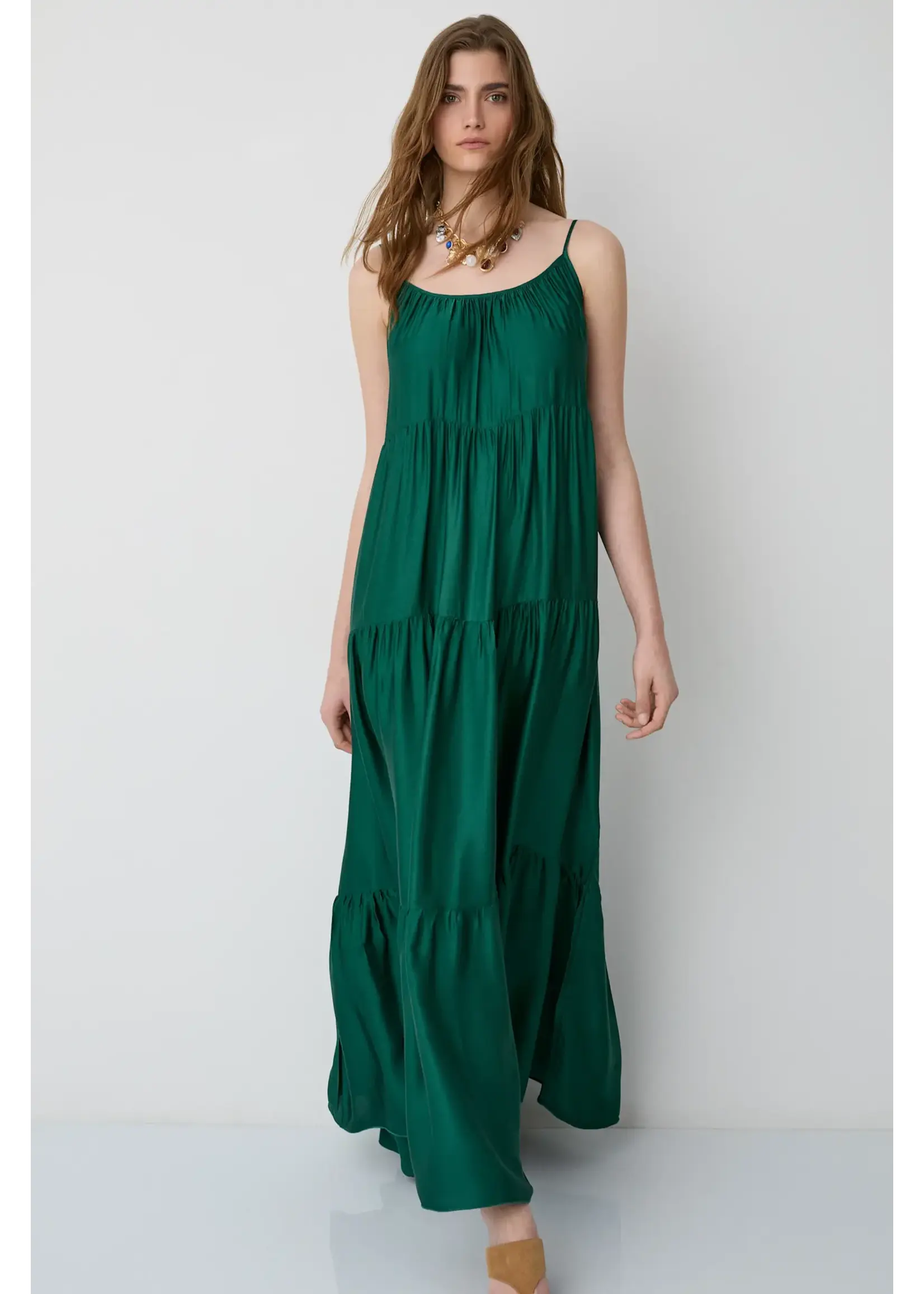 BSB BSB - Maxi jurk - Groen