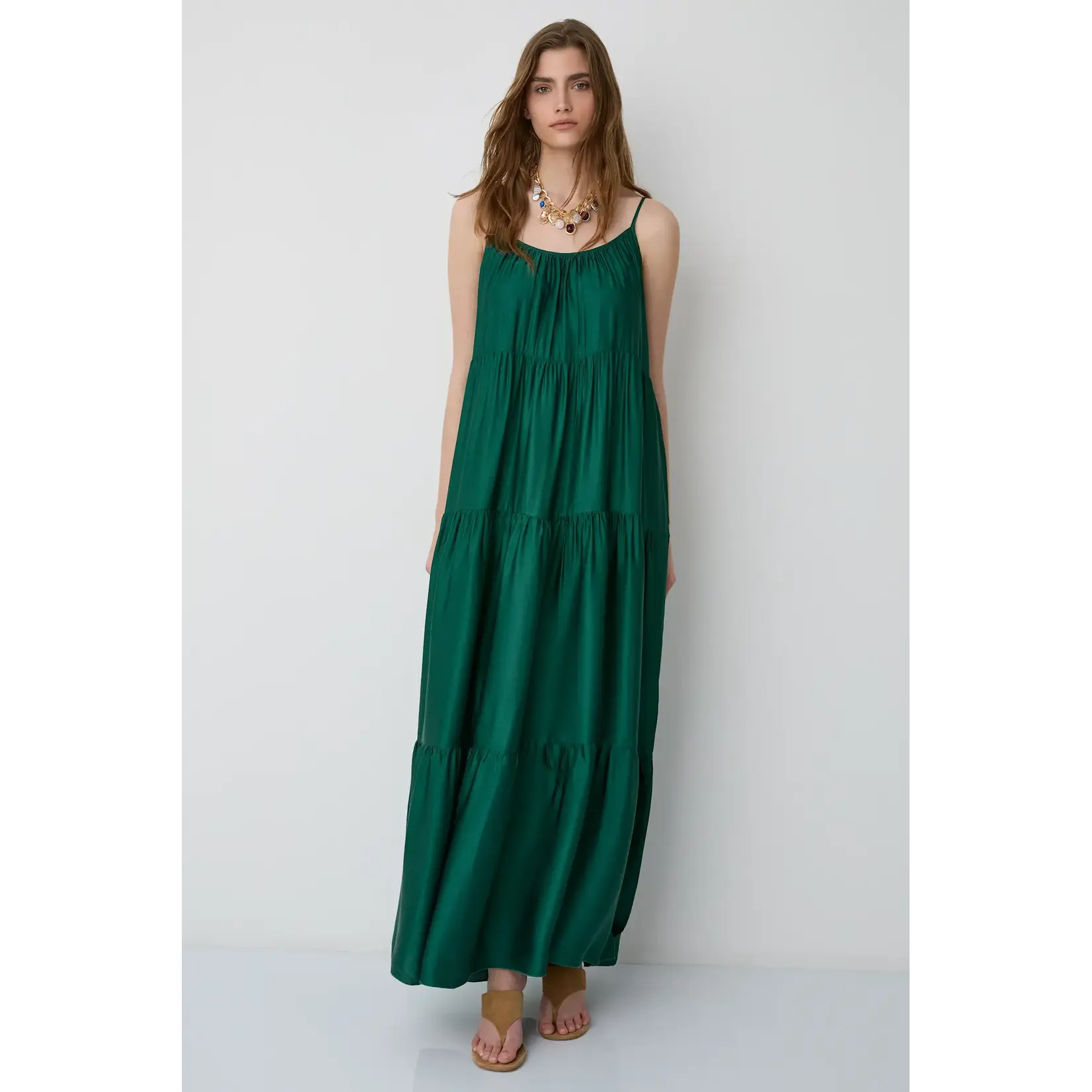 BSB BSB - Maxi jurk - Groen