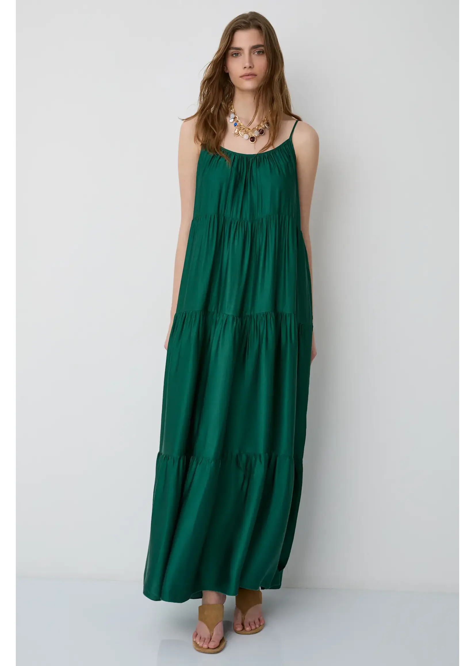 BSB BSB - Maxi jurk - Groen