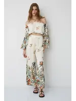 BSB BSB - Broek met Print - Ivoor