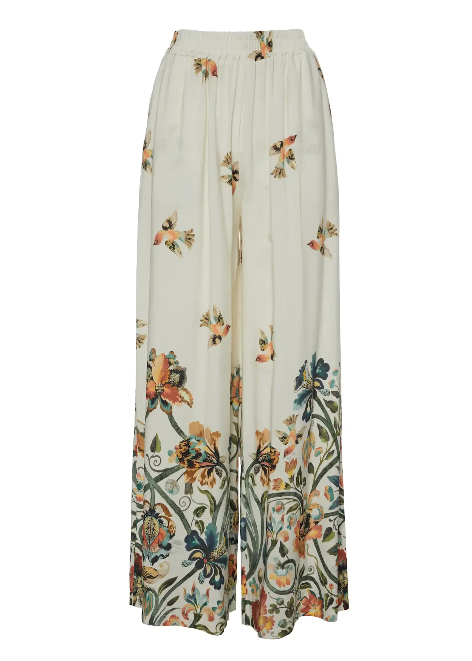 BSB BSB - Broek met Print - Ivoor