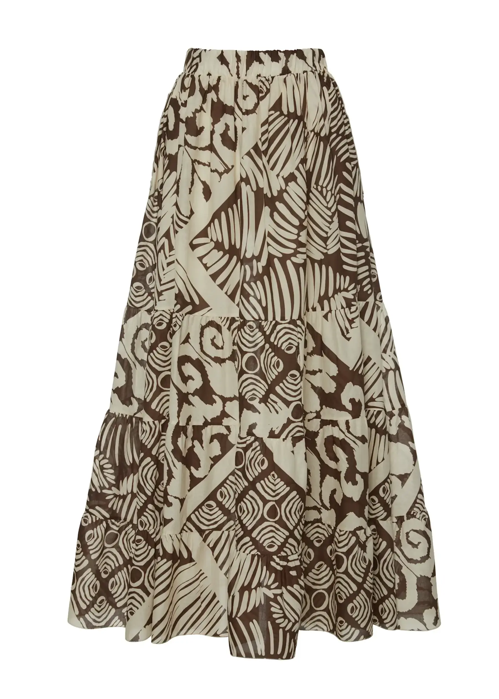 BSB BSB - Midi Rok - Chocolade