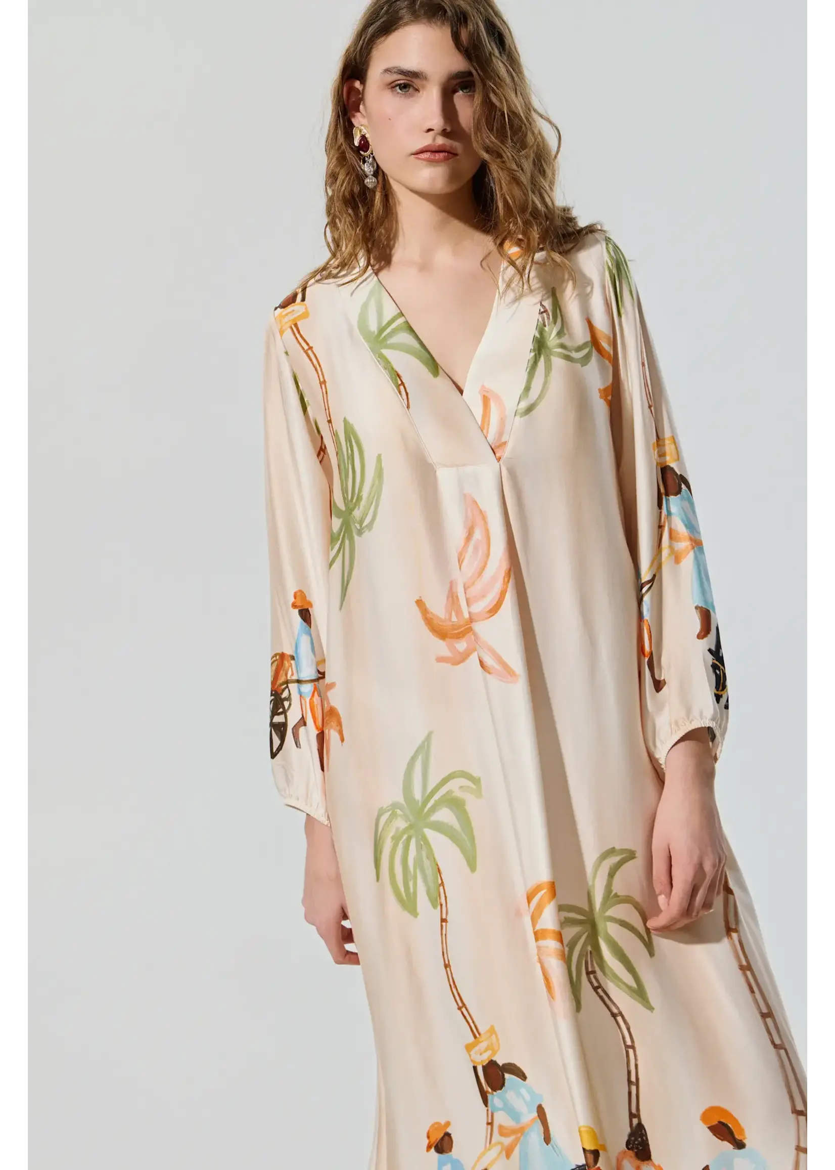 BSB BSB - Kaftan - Ivoor