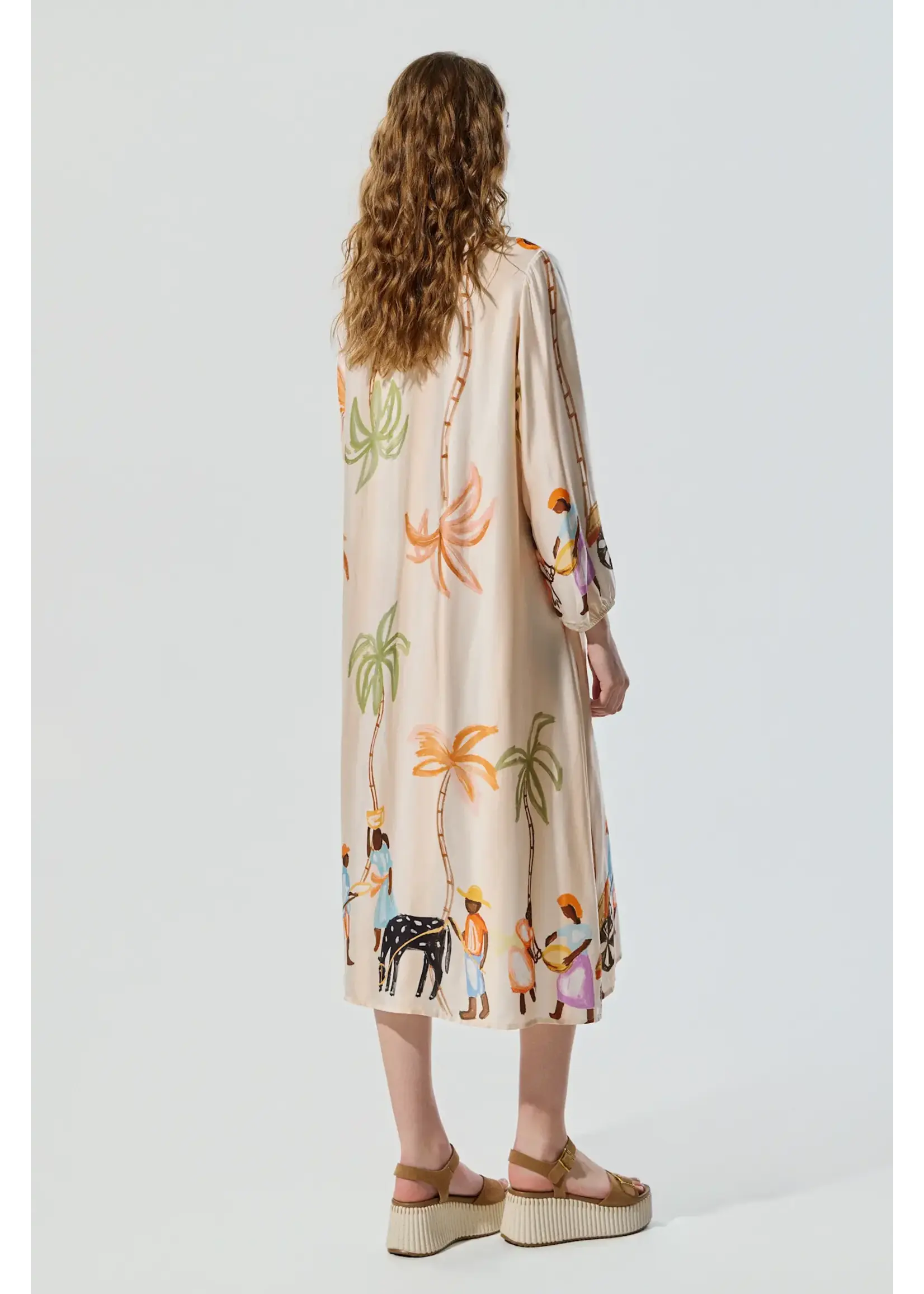 BSB BSB - Kaftan - Ivoor
