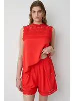 BSB BSB - Short met kant - Rood