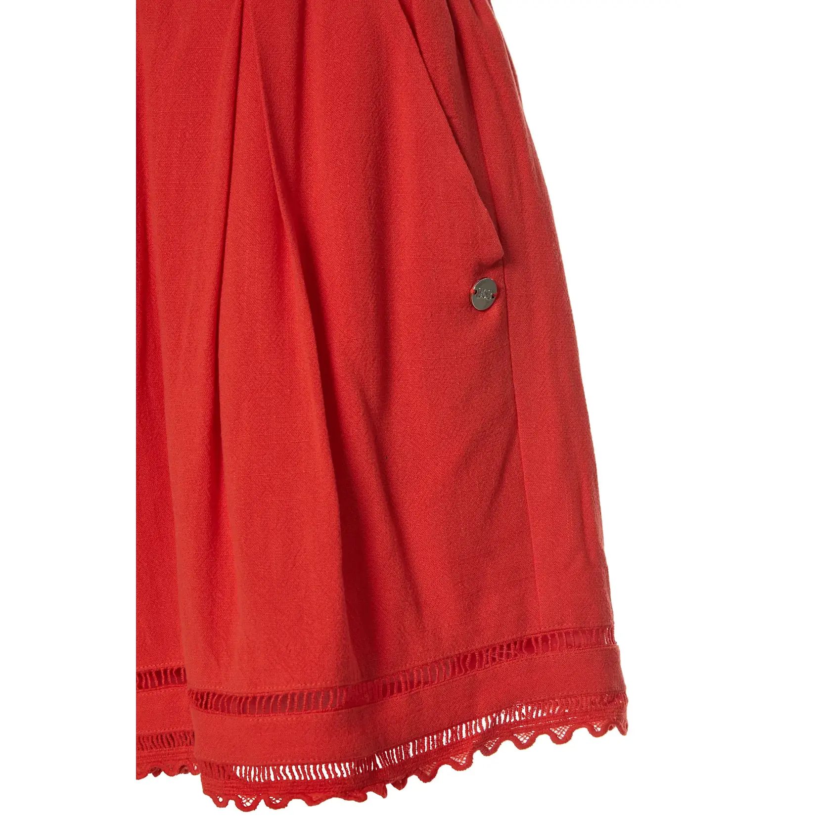 BSB BSB - Short met kant - Rood