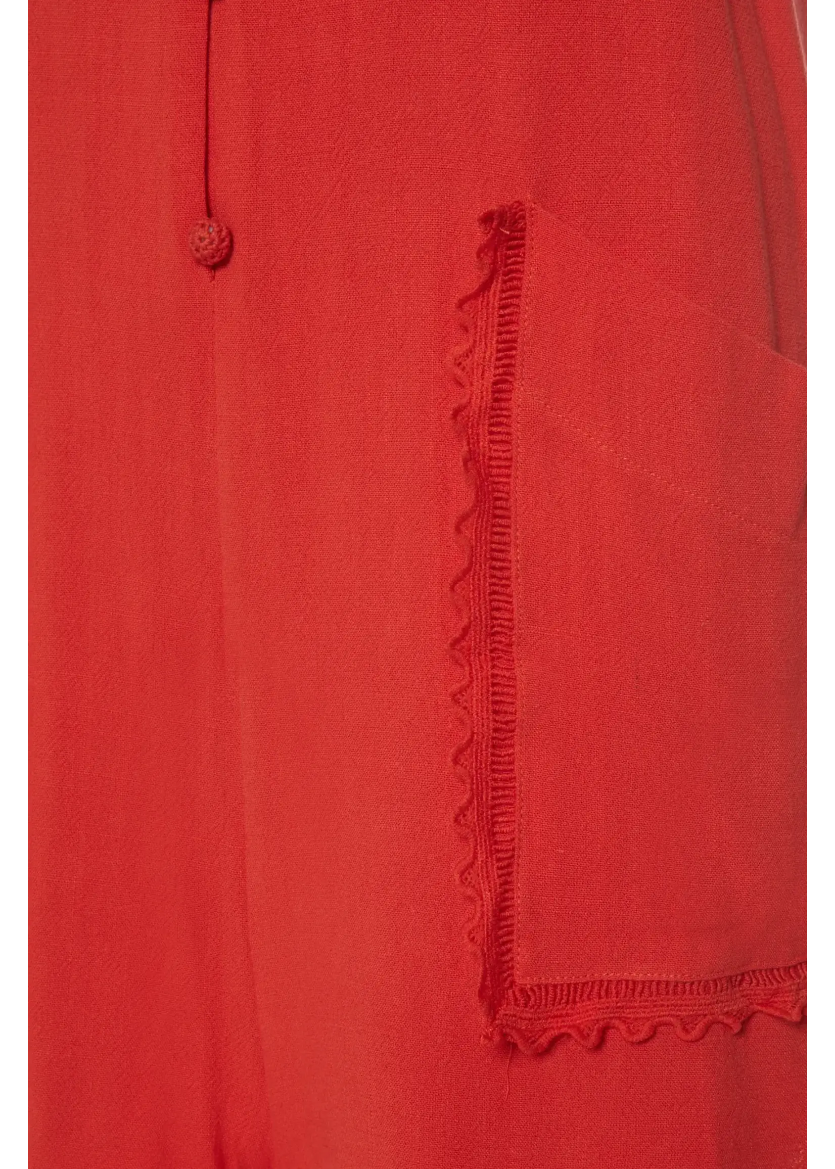 BSB BSB - Playsuit met kant - Rood