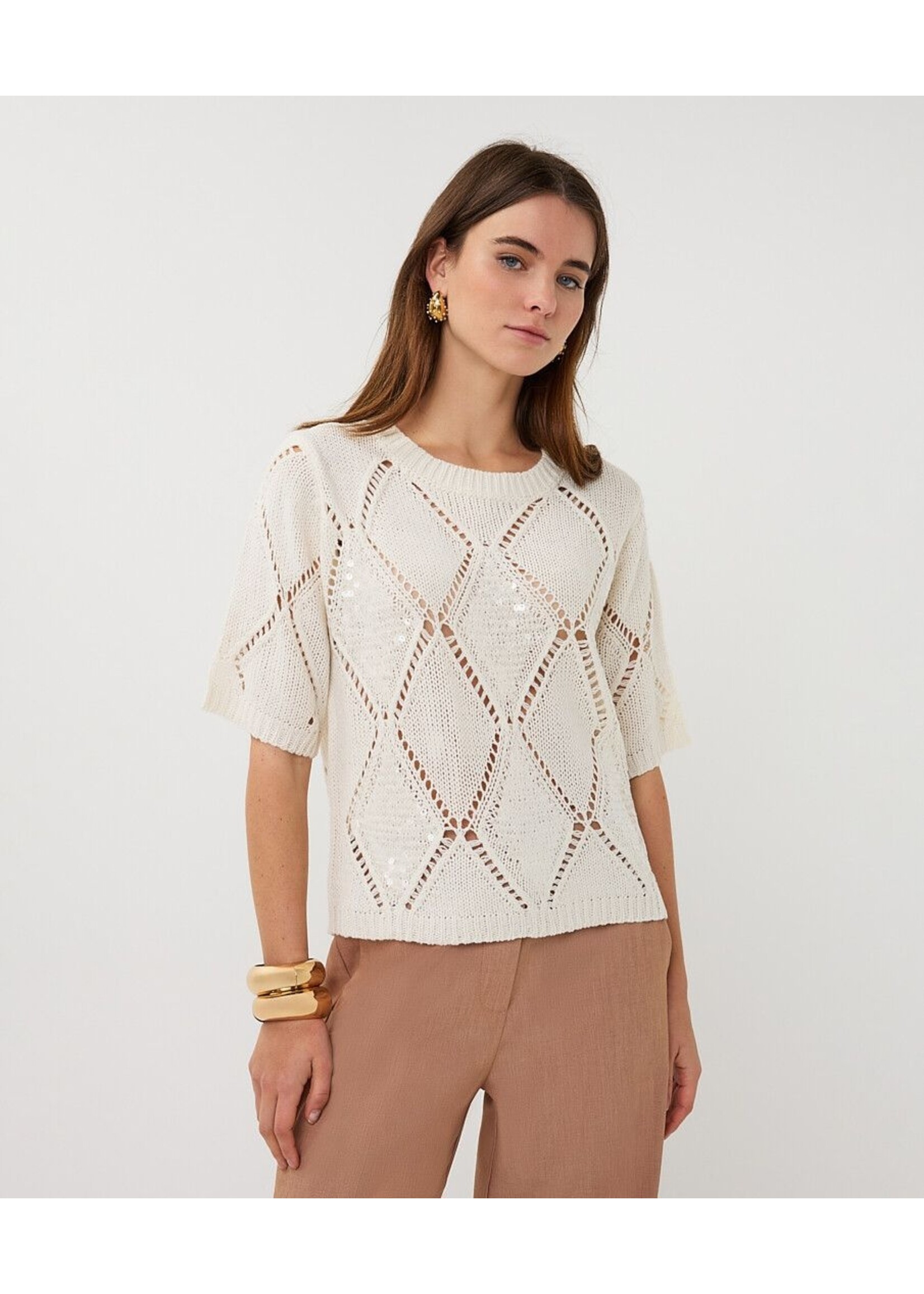 Esqualo Esqualo - Pull Diamant - Verschillende kleuren verkrijgbaar
