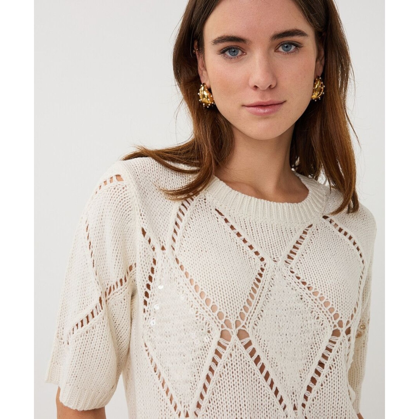 Esqualo Esqualo - Pull Diamant - Verschillende kleuren verkrijgbaar