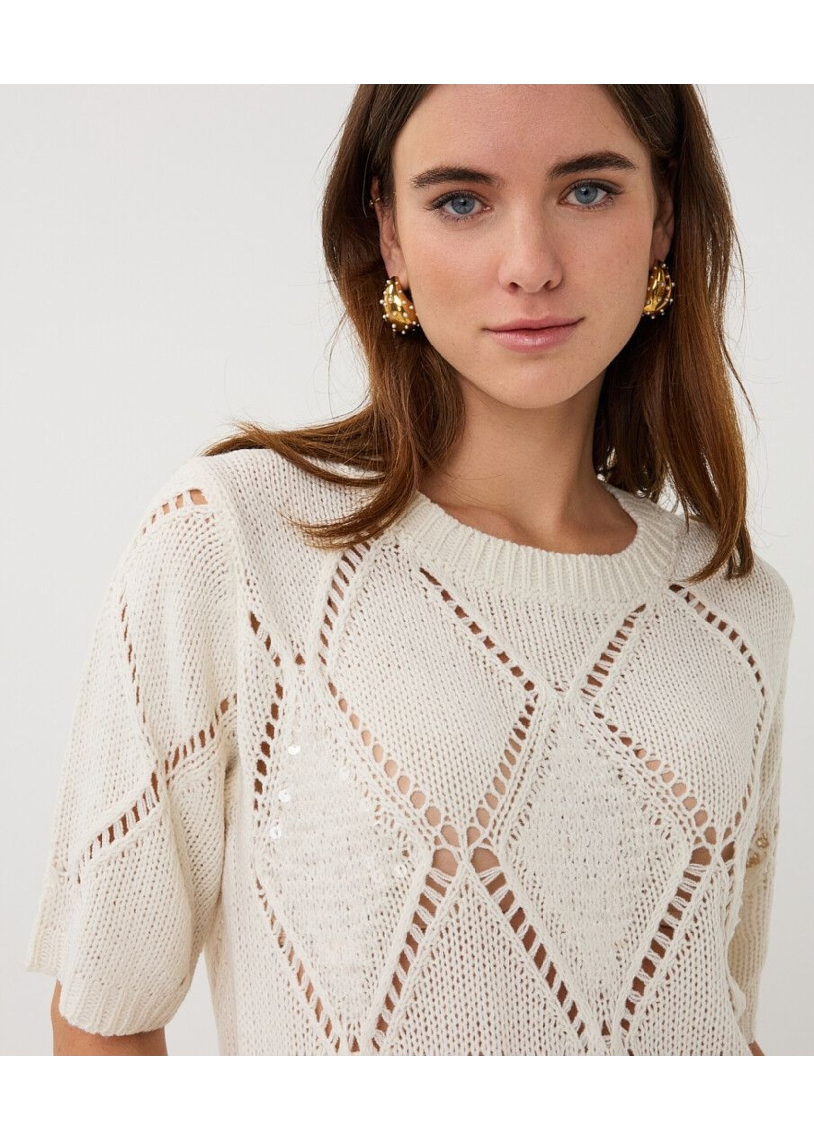 Esqualo Esqualo - Pull Diamant - Verschillende kleuren verkrijgbaar