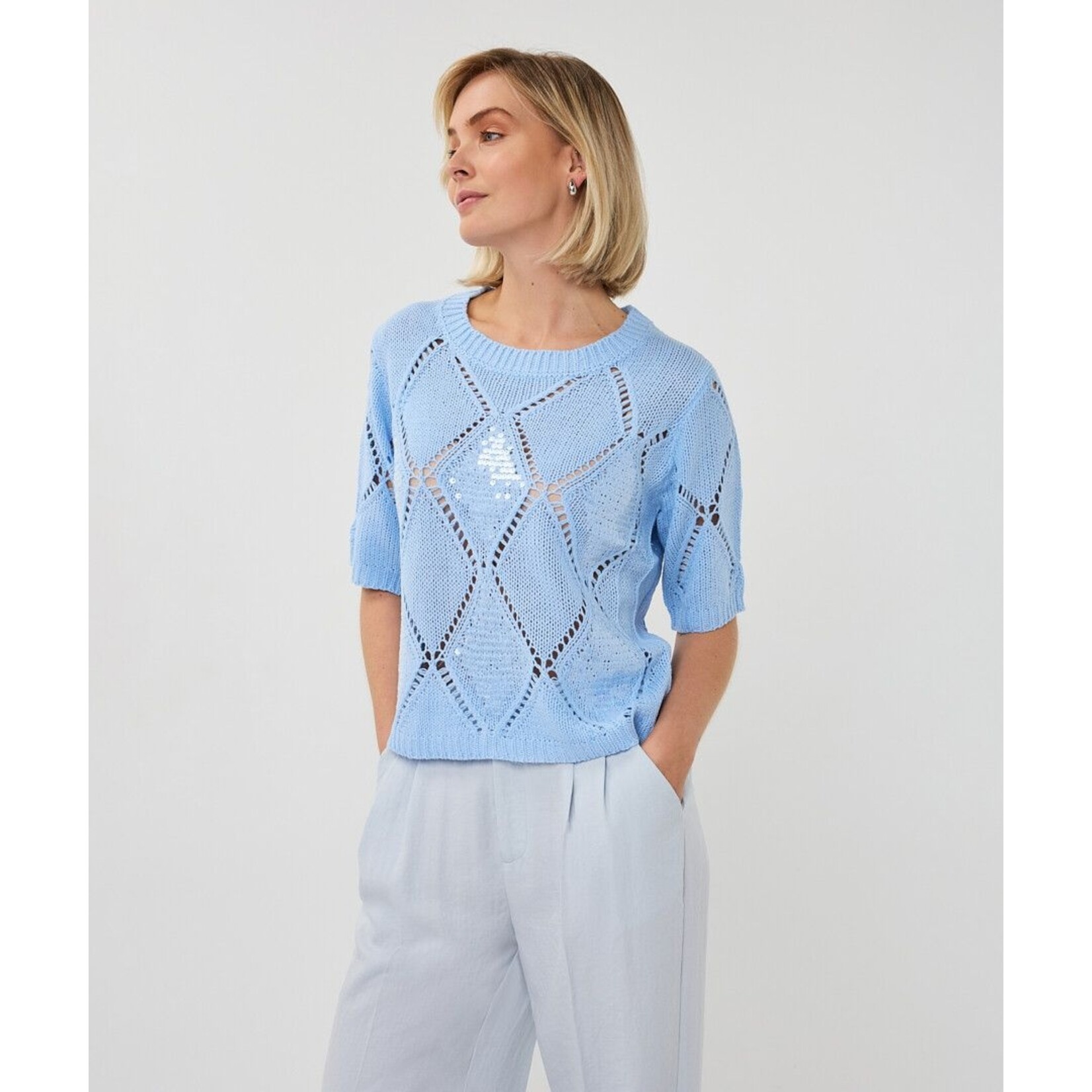 Esqualo Esqualo - Pull Diamant - Verschillende kleuren verkrijgbaar