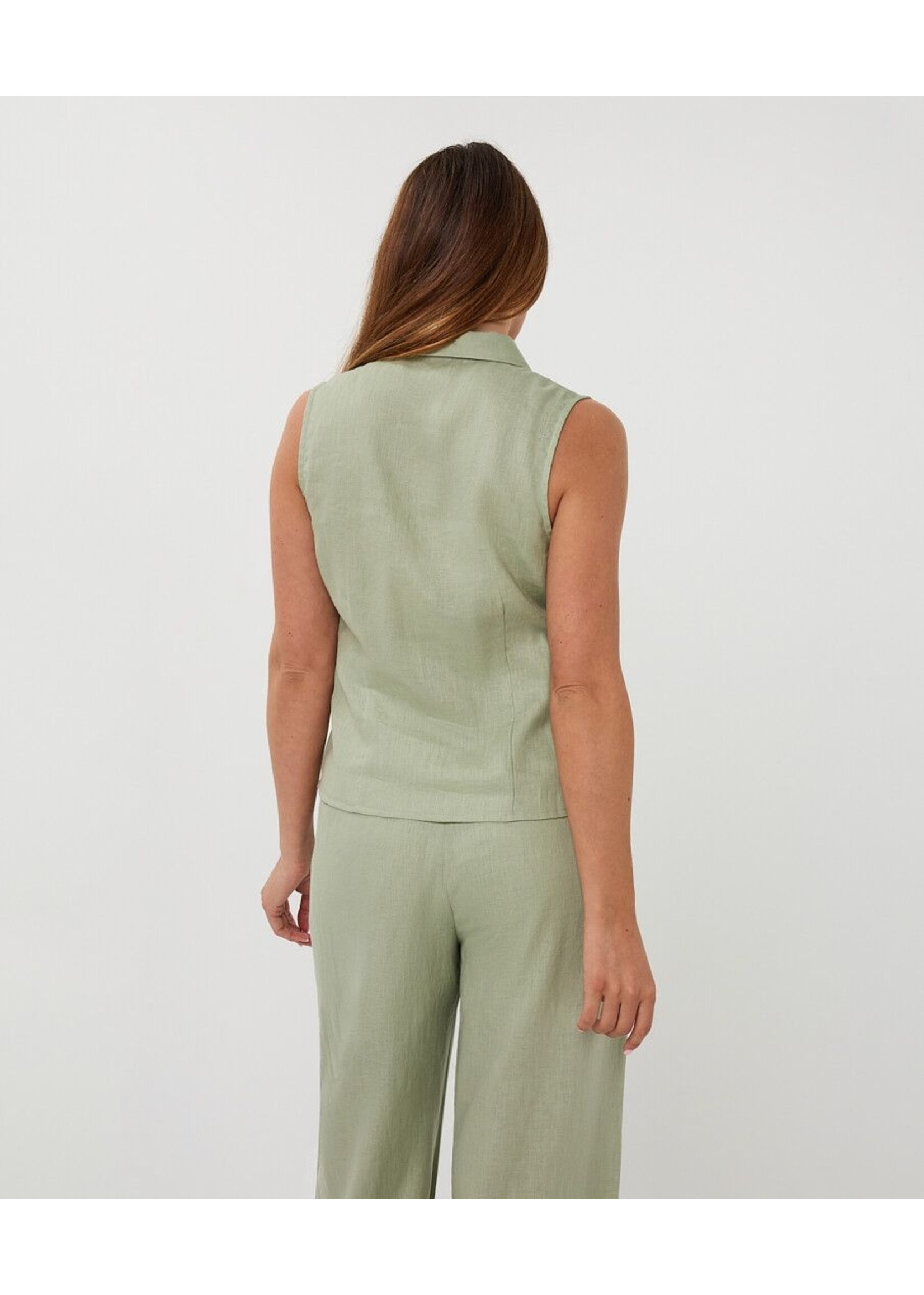 Esqualo Esqualo - Linnen Blouse - Verschillende kleuren verkrijgbaar