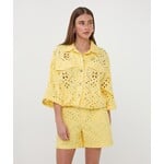 Esqualo Esqualo - Broderie Jacket - Lemon