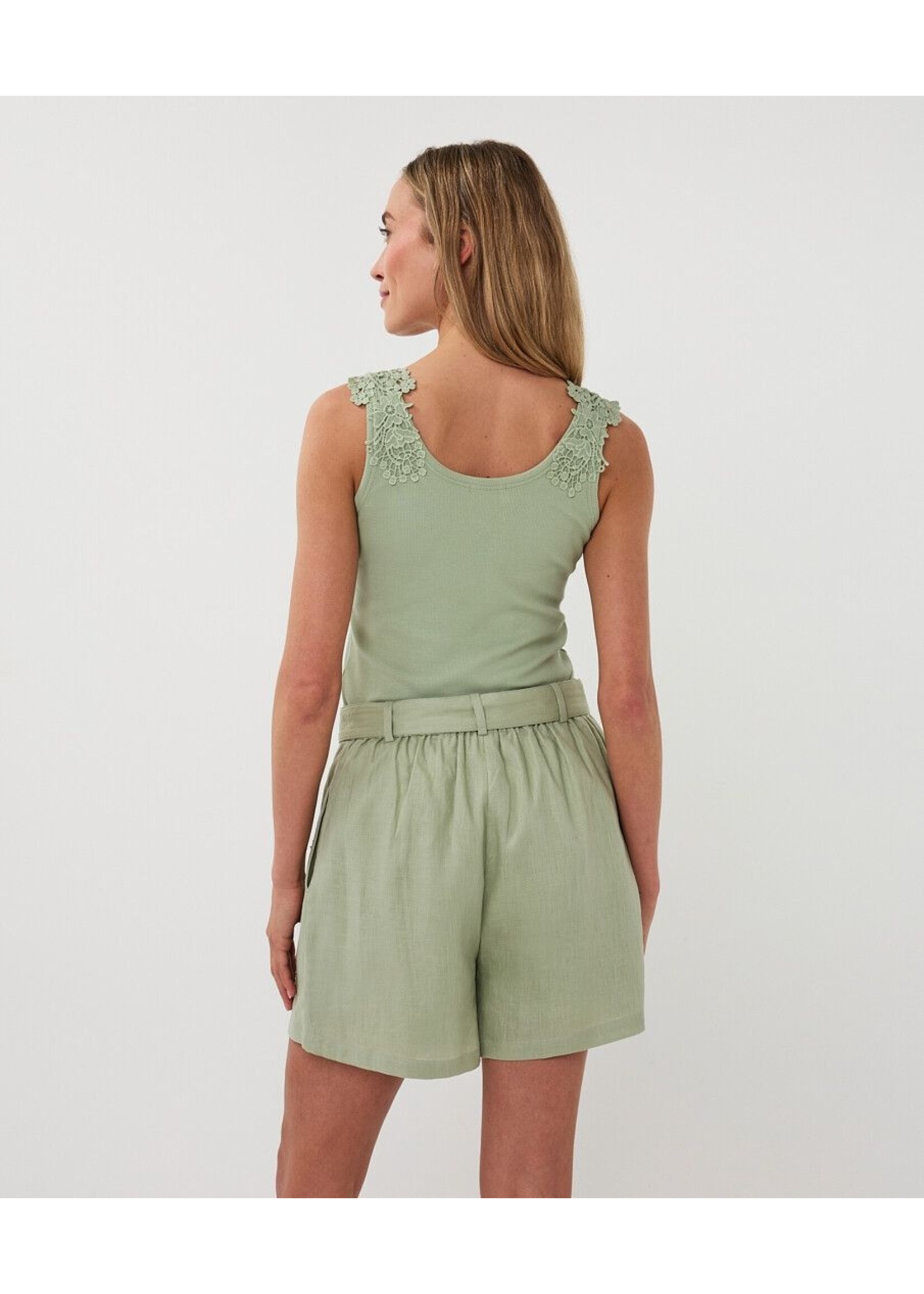 Esqualo Esqualo - Linnen Short - Verschillend kleuren verkrijgbaar