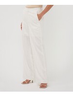 Esqualo Esqualo - Linnen Broek - Off White / Sand