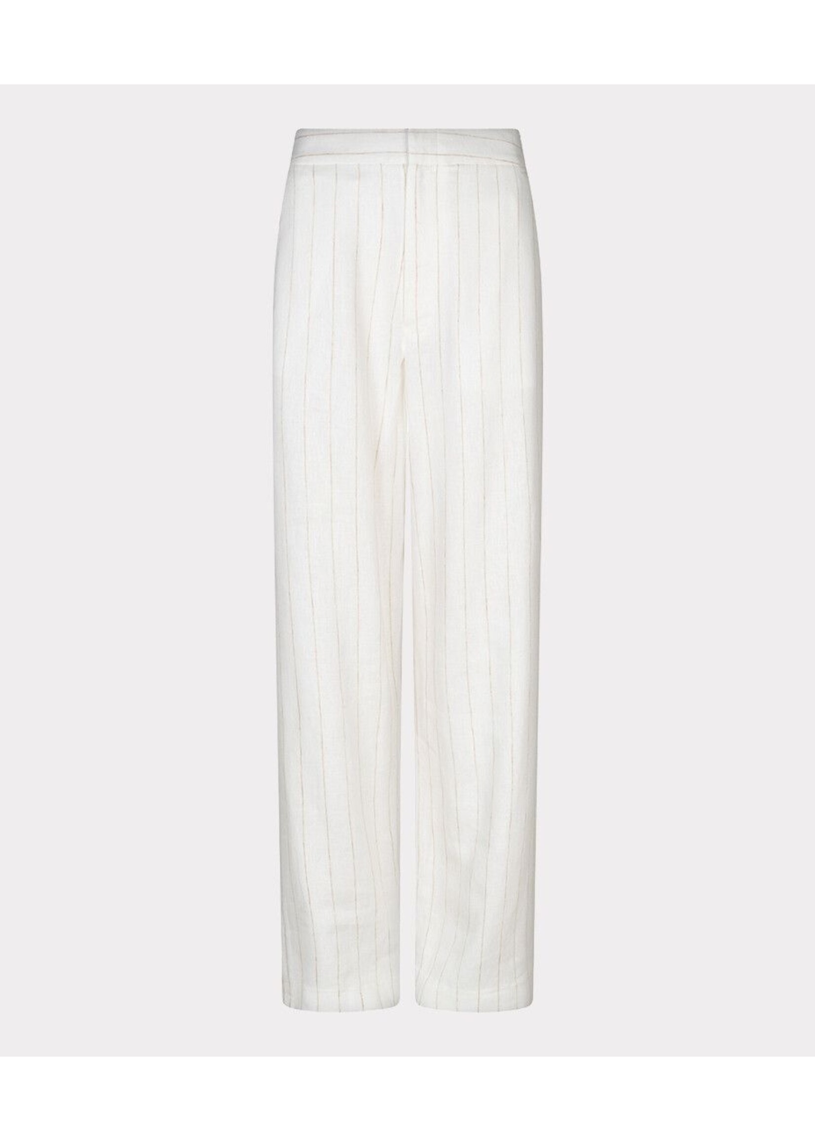 Esqualo Esqualo - Linnen Broek - Off White / Sand