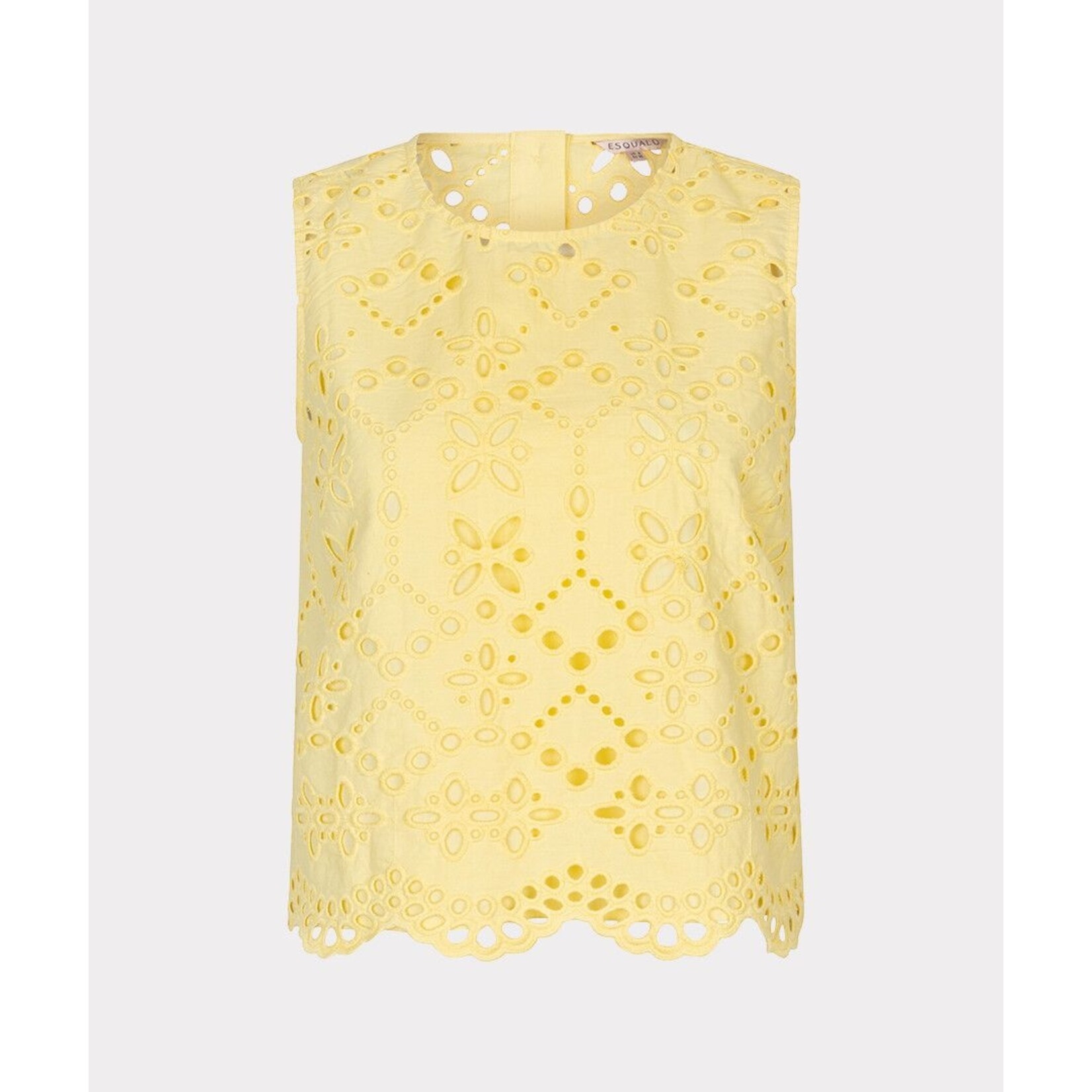 Esqualo Esqualo - Broderie Top - Lemon