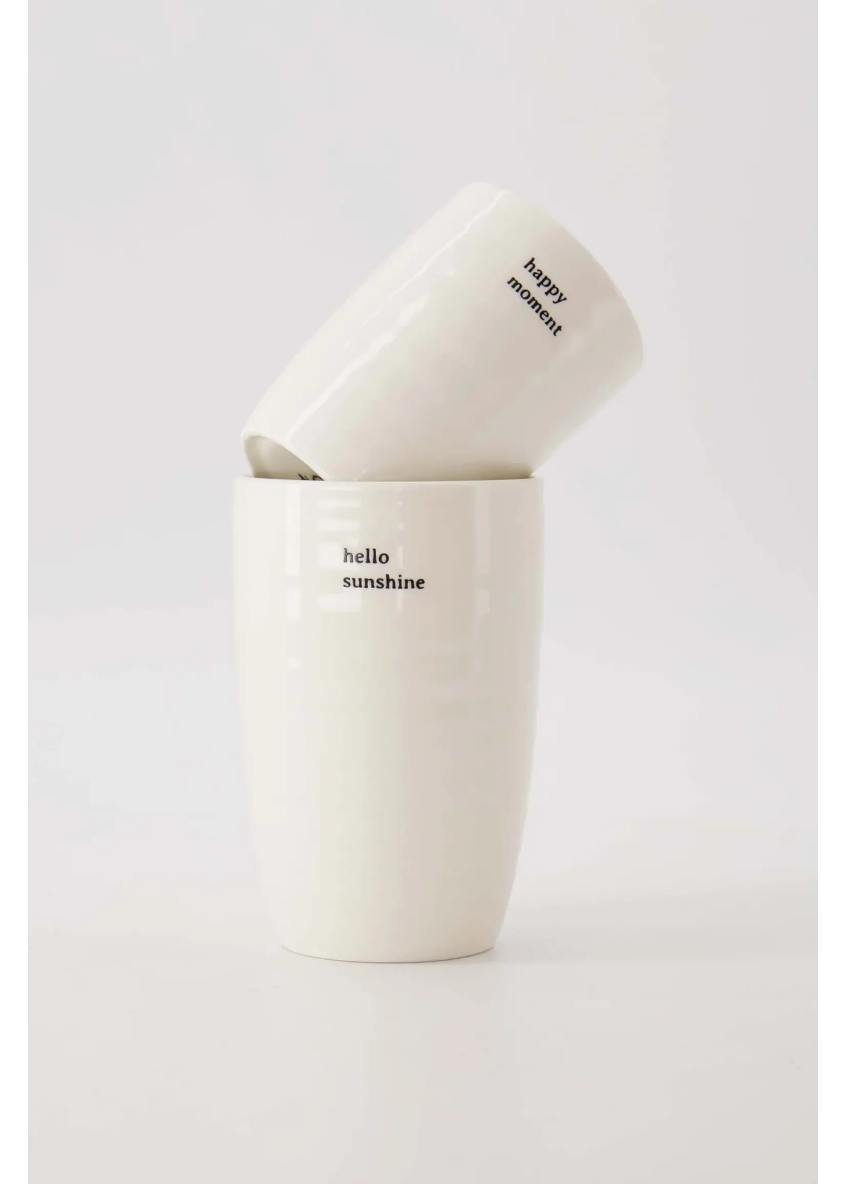 Zusss Zusss - Large Mok 'Hello Sunshine' - Wit