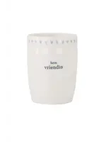 Zusss Zusss - Mok 'Lieve Vriendin' - Wit/Lila