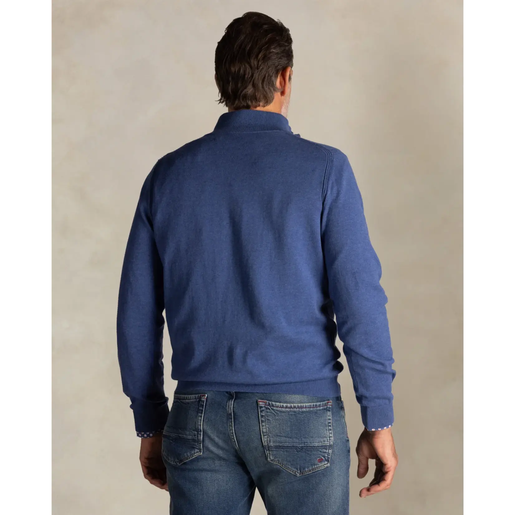 NZA NZA - Quarter Zip Pull - Spring Blue