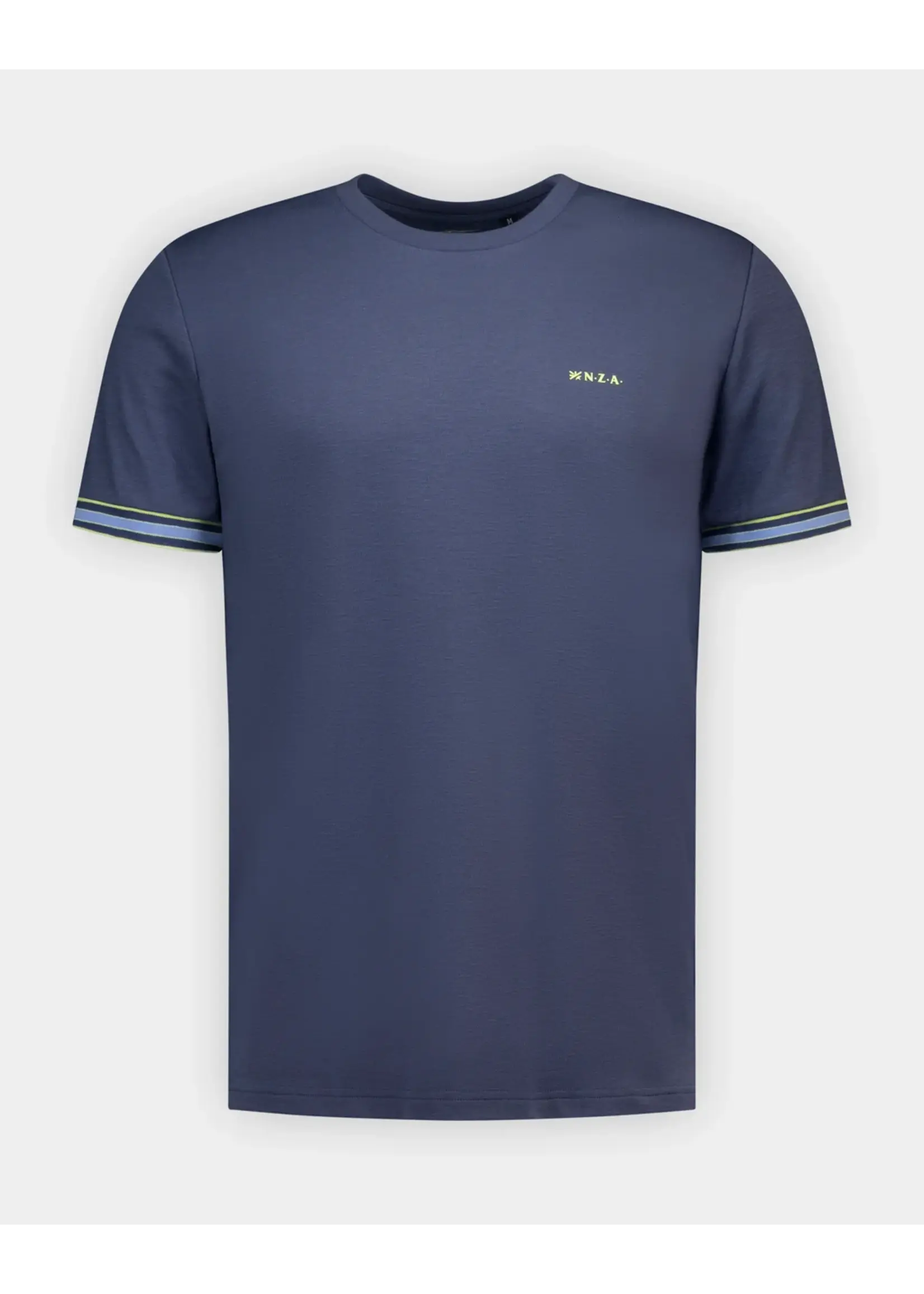 NZA NZA - T-shirt - Brilliant Navy Melange