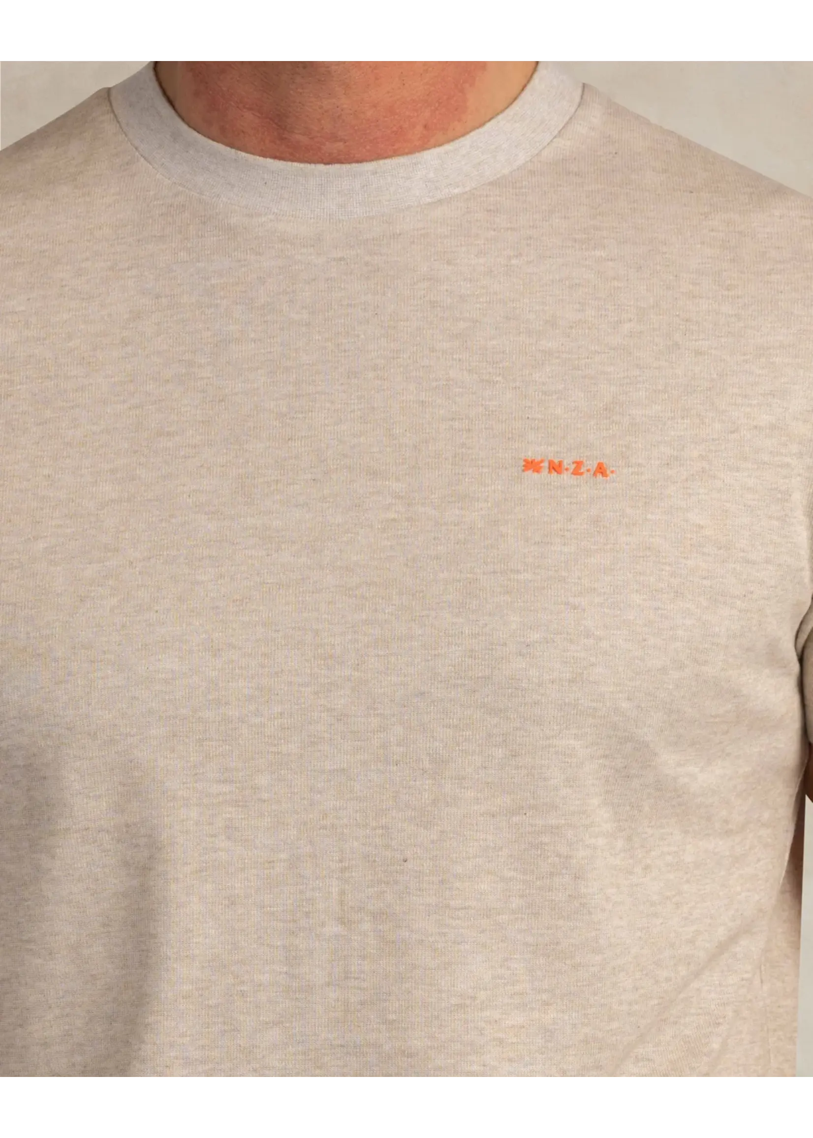 NZA NZA - T-shirt - Fresh Sand Melange