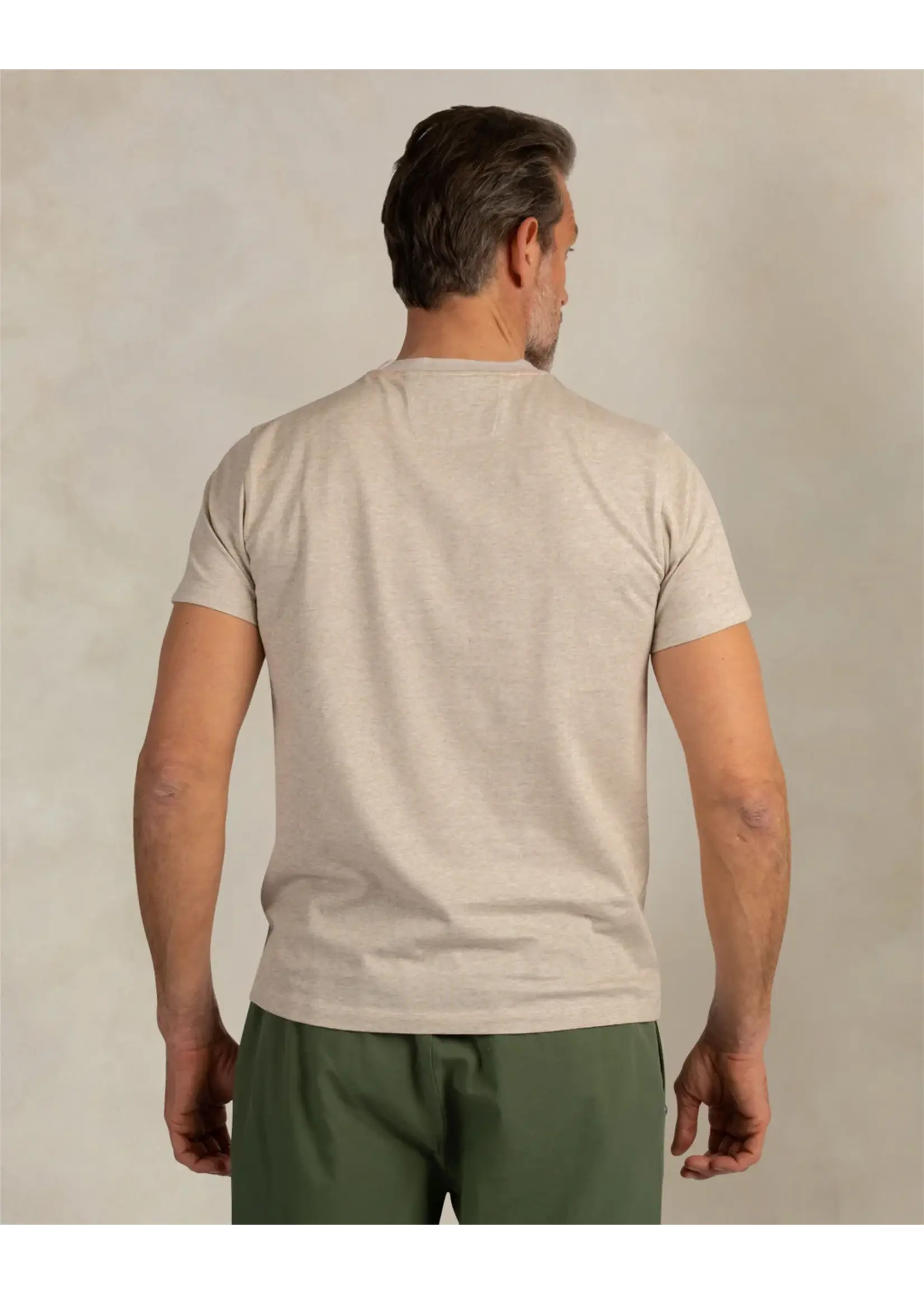 NZA NZA - T-shirt - Fresh Sand Melange