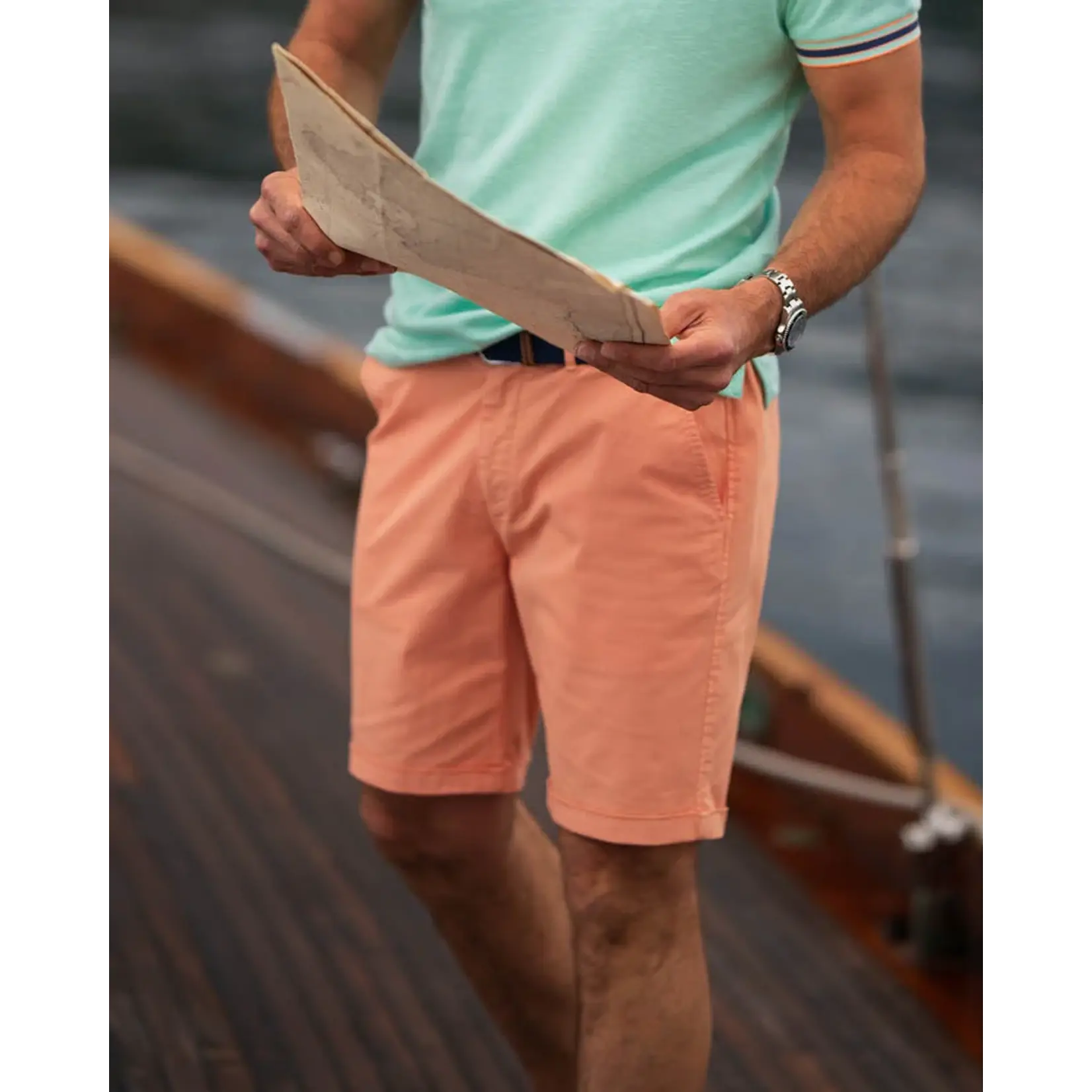 NZA NZA - Chino Short - Spring Orange
