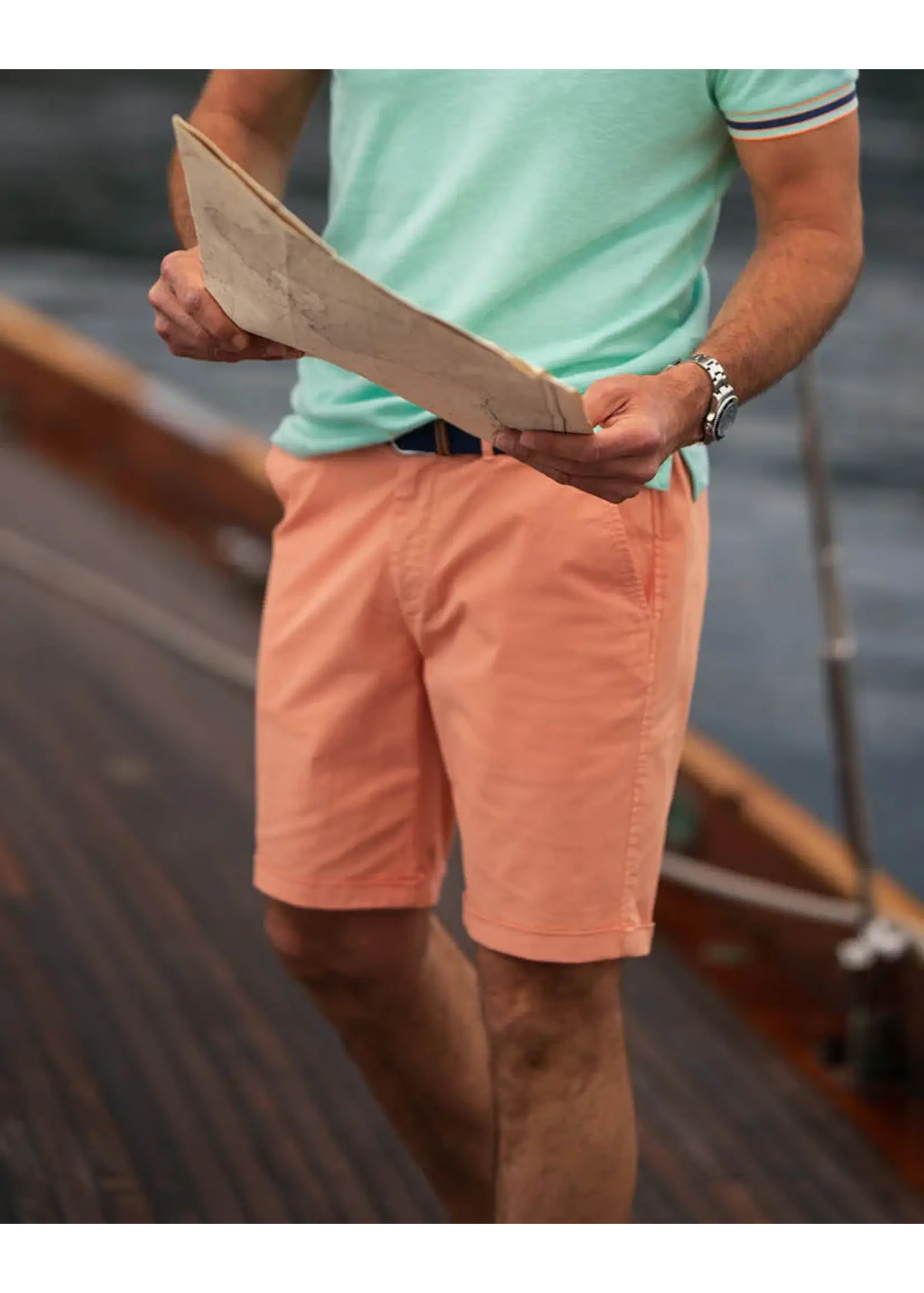 NZA NZA - Chino Short - Spring Orange