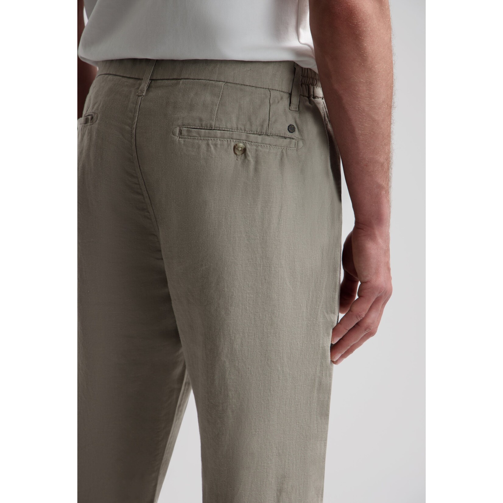 Dstrezzed Dstrezzed - James Linnen Broek - Vintage Khaki