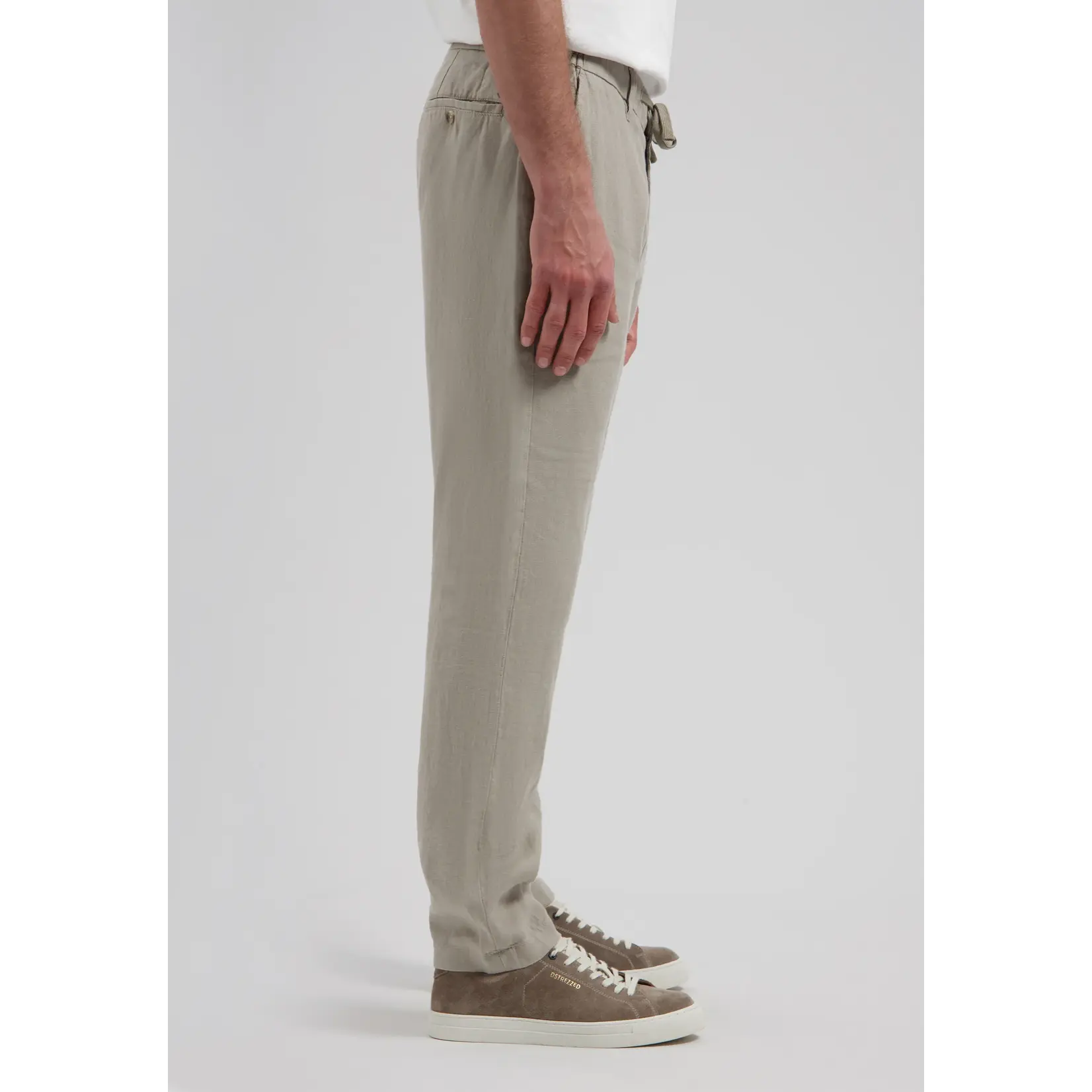 Dstrezzed Dstrezzed - James Linnen Broek - Vintage Khaki