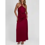 NIKKIE NIKKIE - Ribe Maxi Jurk - Grape