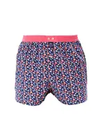 McAlson McAlson - Boxershort Schelpen - Donkerblauw/Koraal