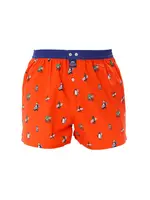 McAlson McAlson - Boxershort Surf Dieren - Oranje/Donkerblauw