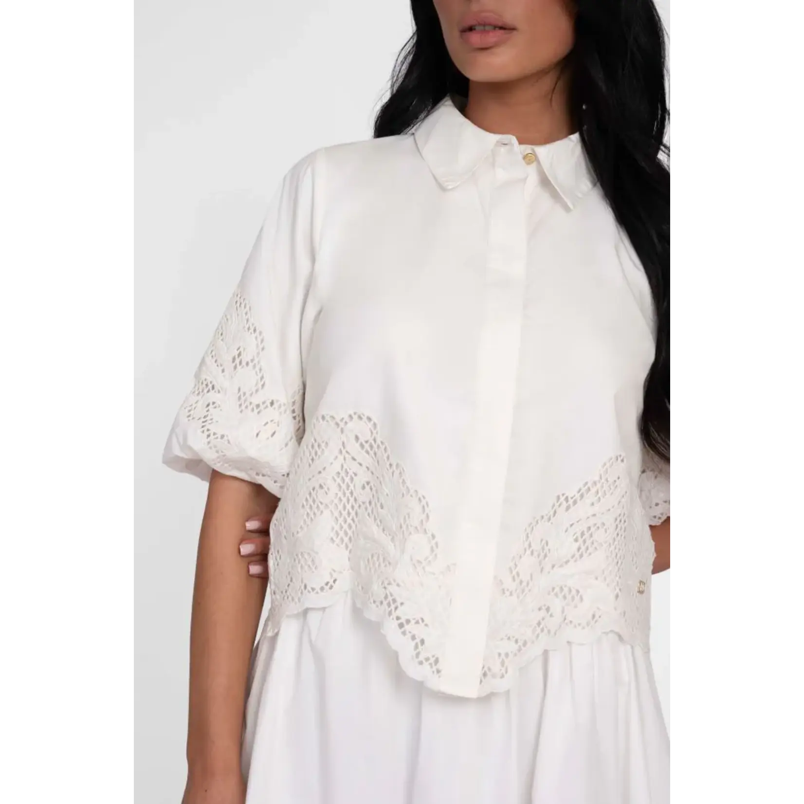 NIKKIE NIKKIE - Rabano Blouse - Star White