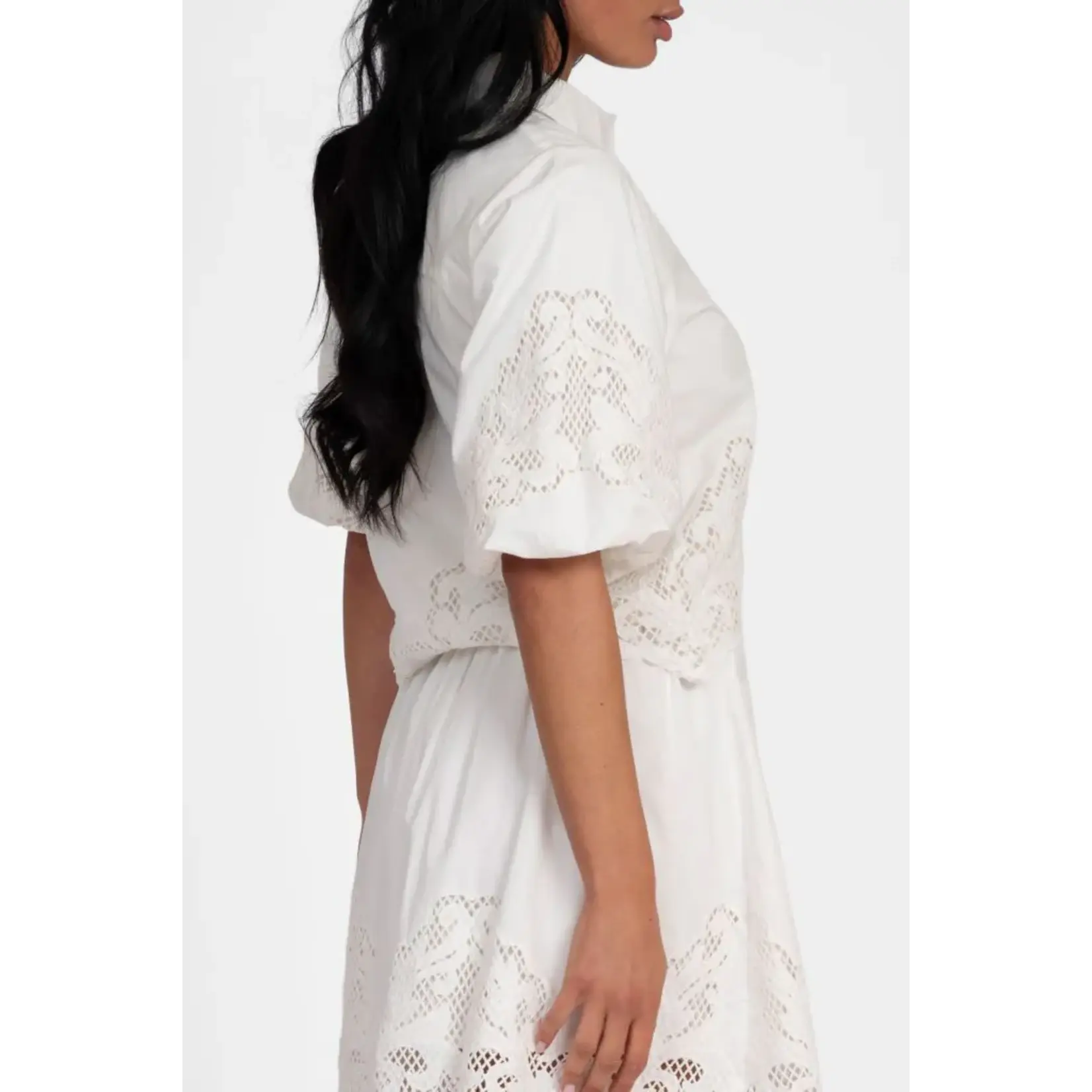NIKKIE NIKKIE - Rabano Blouse - Star White