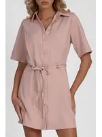 NIKKIE NIKKIE - Reims Jurk - Peach Skin