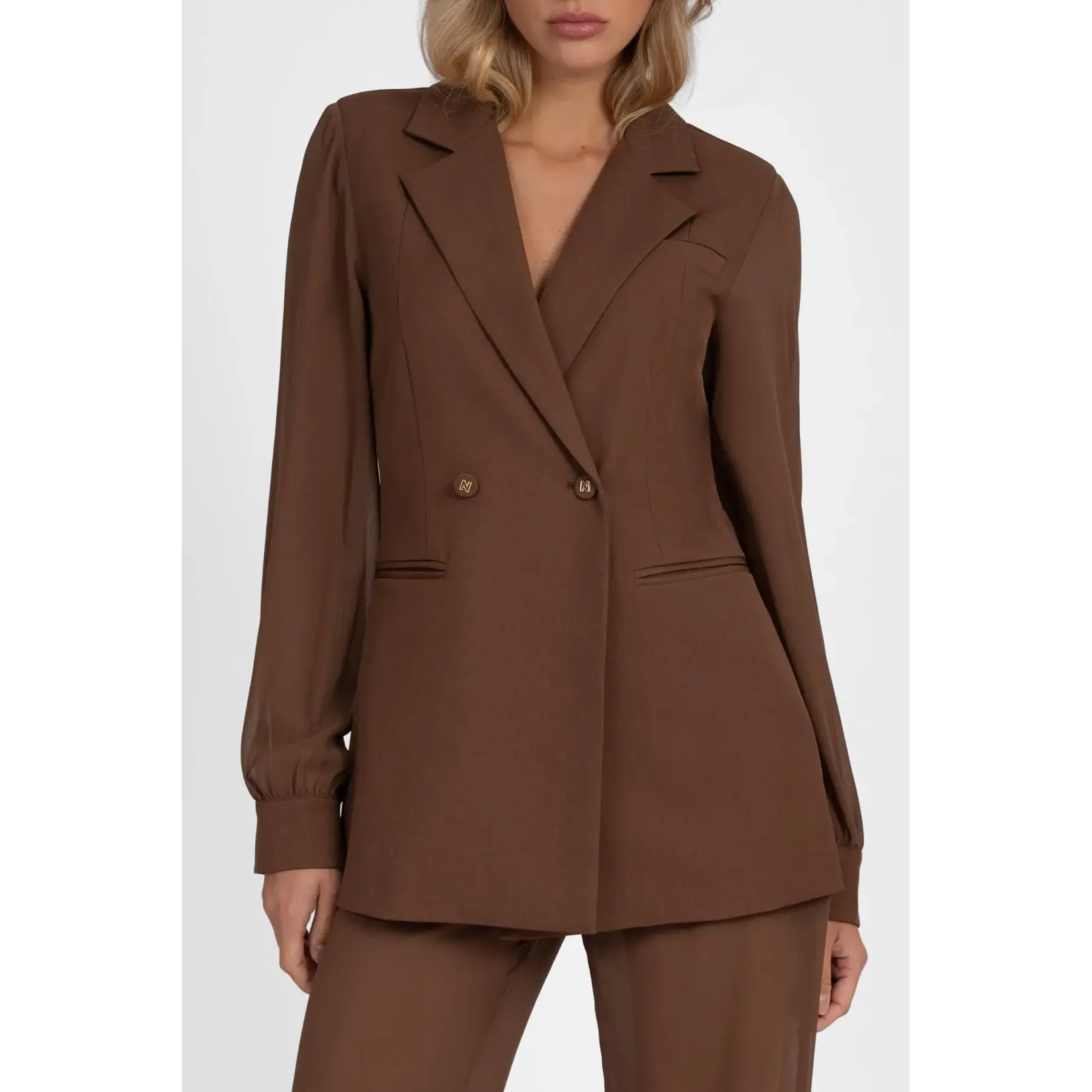 NIKKIE NIKKIE - Rioverde Blazer - Cacao