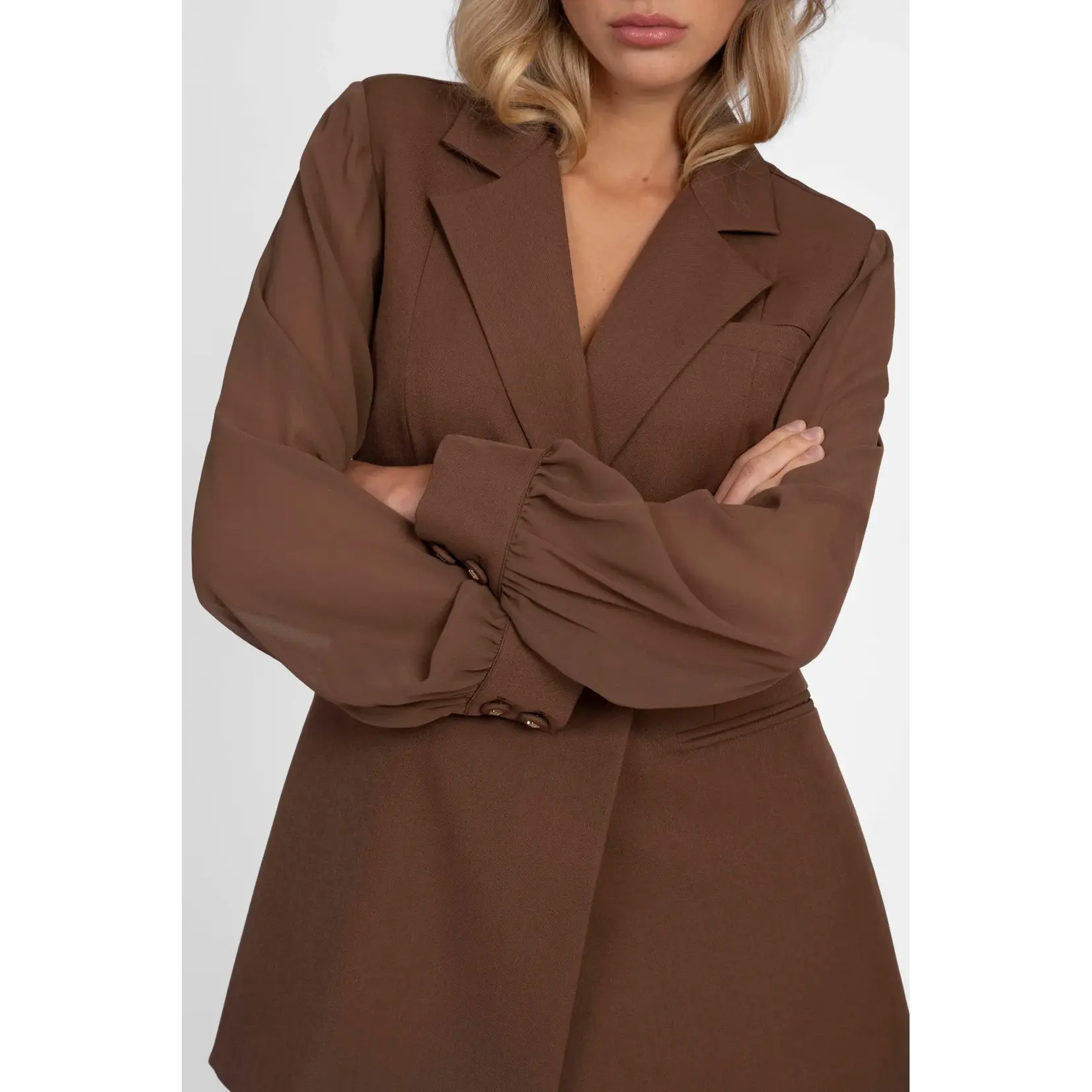 NIKKIE NIKKIE - Rioverde Blazer - Cacao