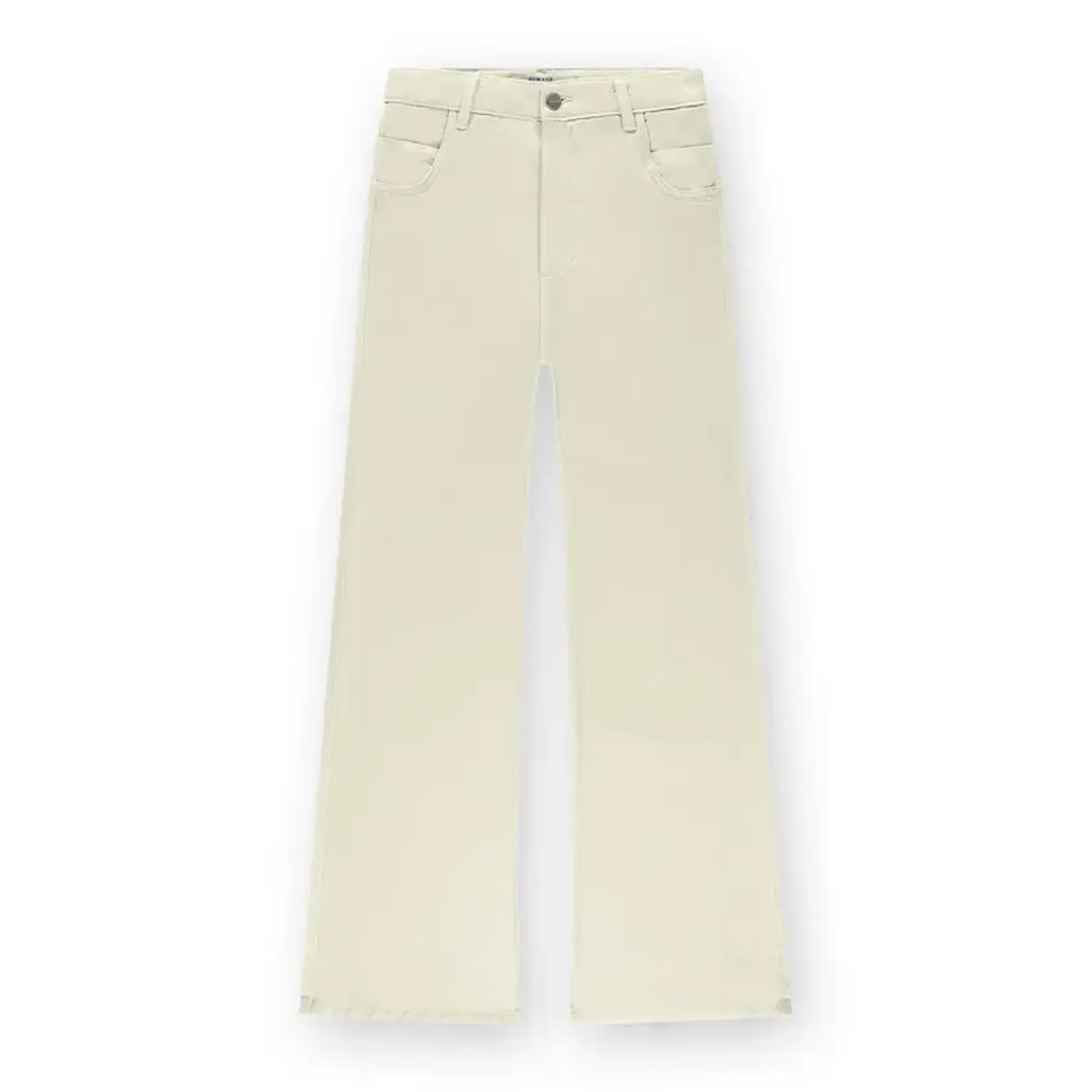 Homage Homage - Flowy Palazzo Jeans - Washed Vanilla