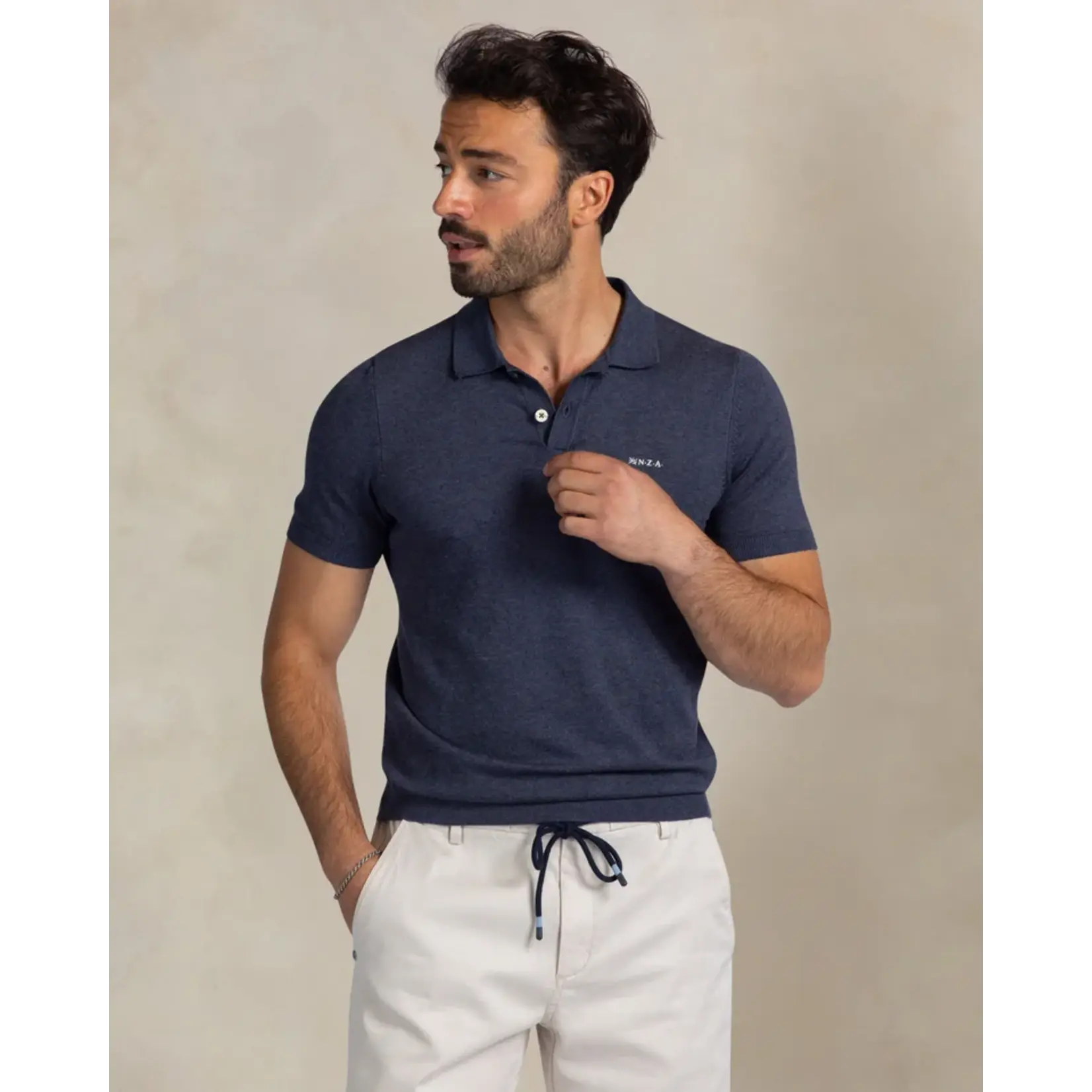 NZA NZA  – Knitted Polo - Verschillende kleuren verkrijgbaar