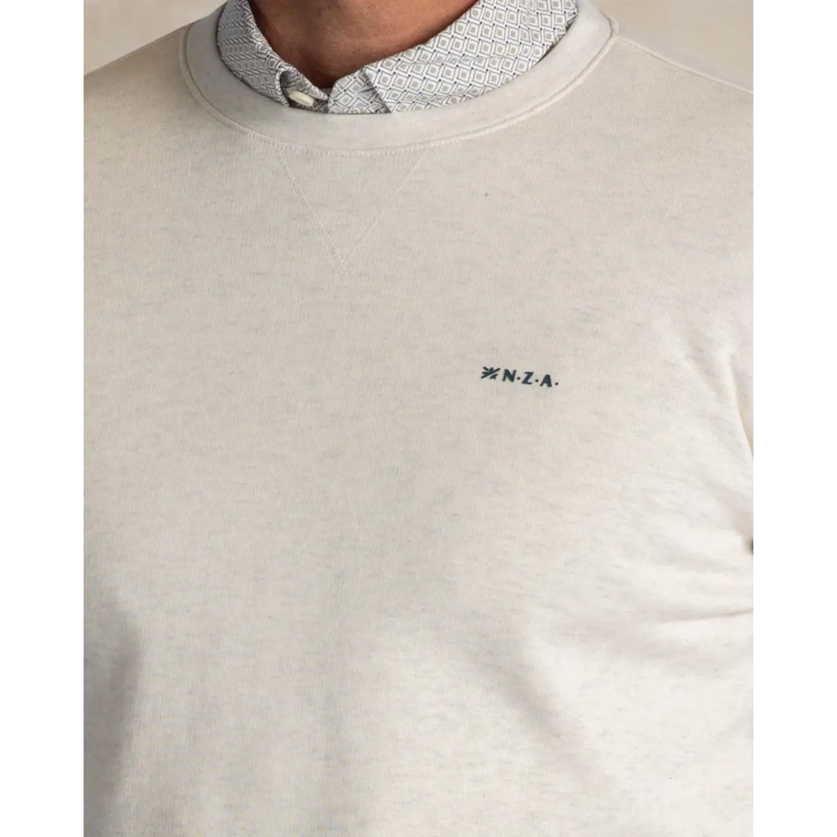 NZA NZA – Sweater - Soft Ivory Mel.