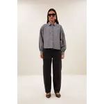 By-Bar By-Bar - Sarah Blouse - Ash Grey Stripe