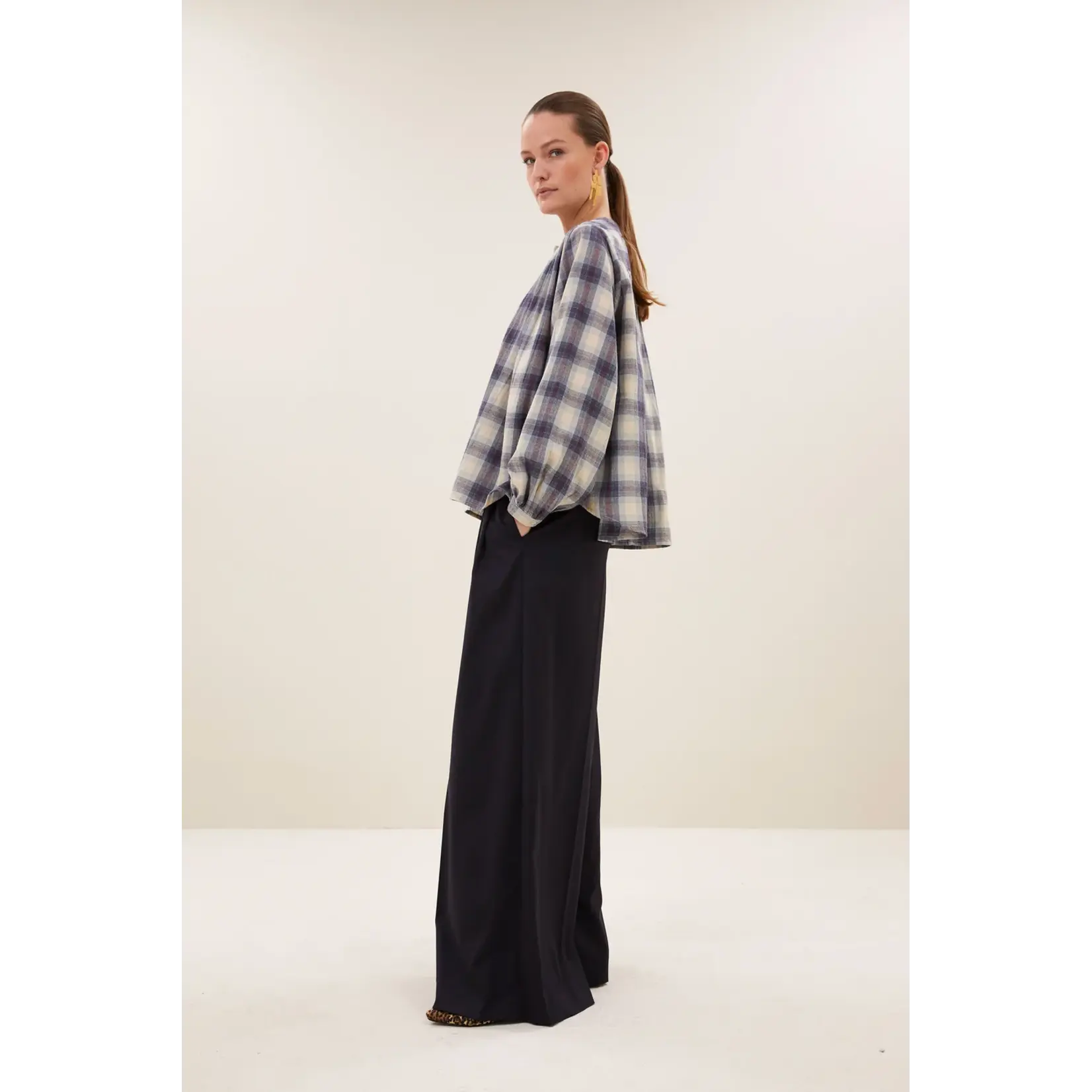 By-Bar By-Bar - Nyka Blouse - Tokyo Check