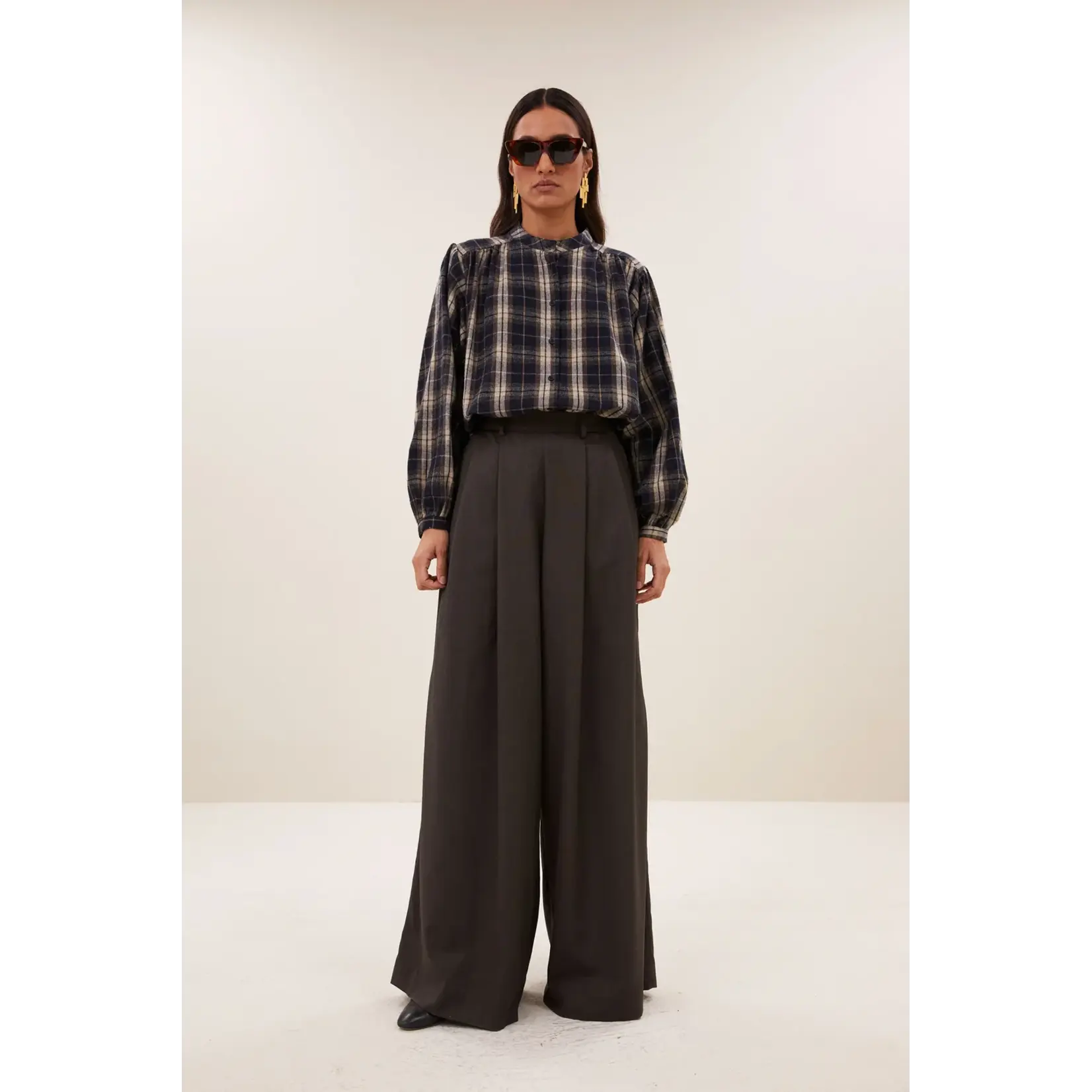 By-Bar By-Bar - Jagger Blouse - Jagger check