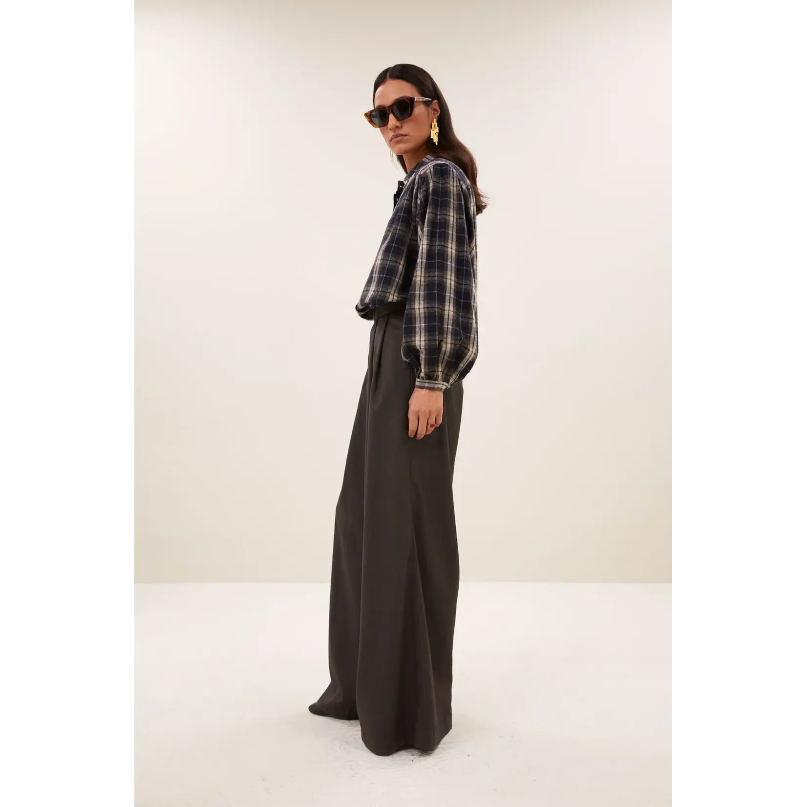 By-Bar By-Bar - Jagger Blouse - Jagger check