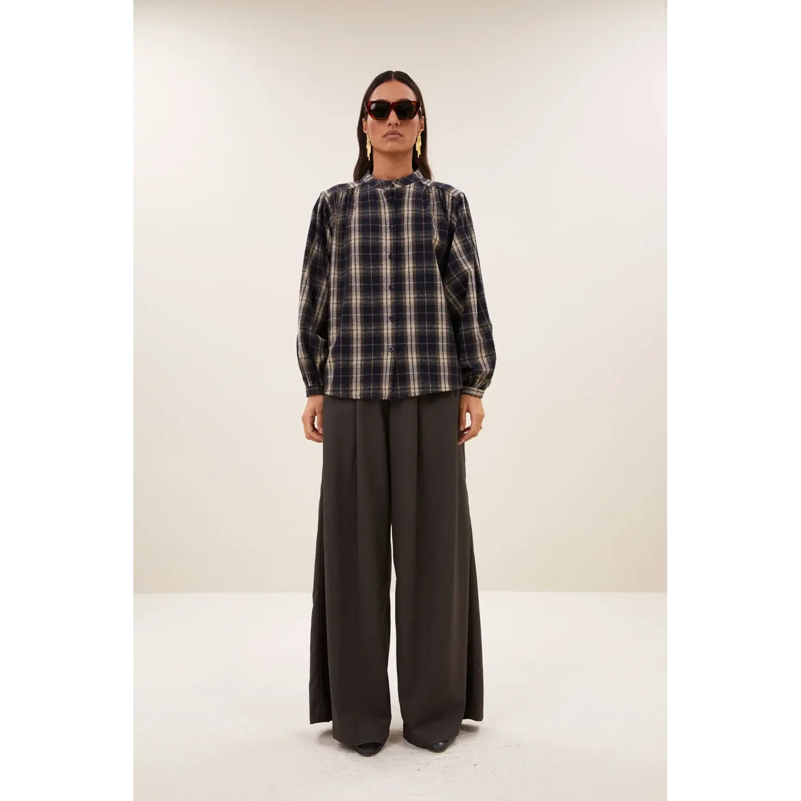 By-Bar By-Bar - Jagger Blouse - Jagger check