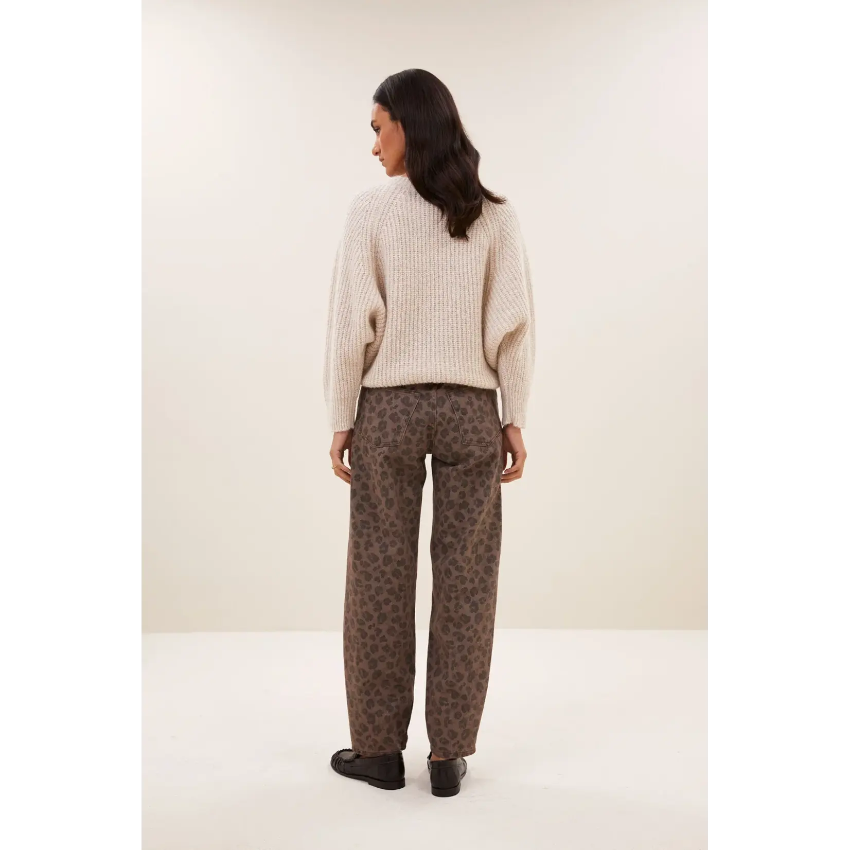 By-Bar By-Bar - Lew Cheetah Jeans - Chocolate Brown